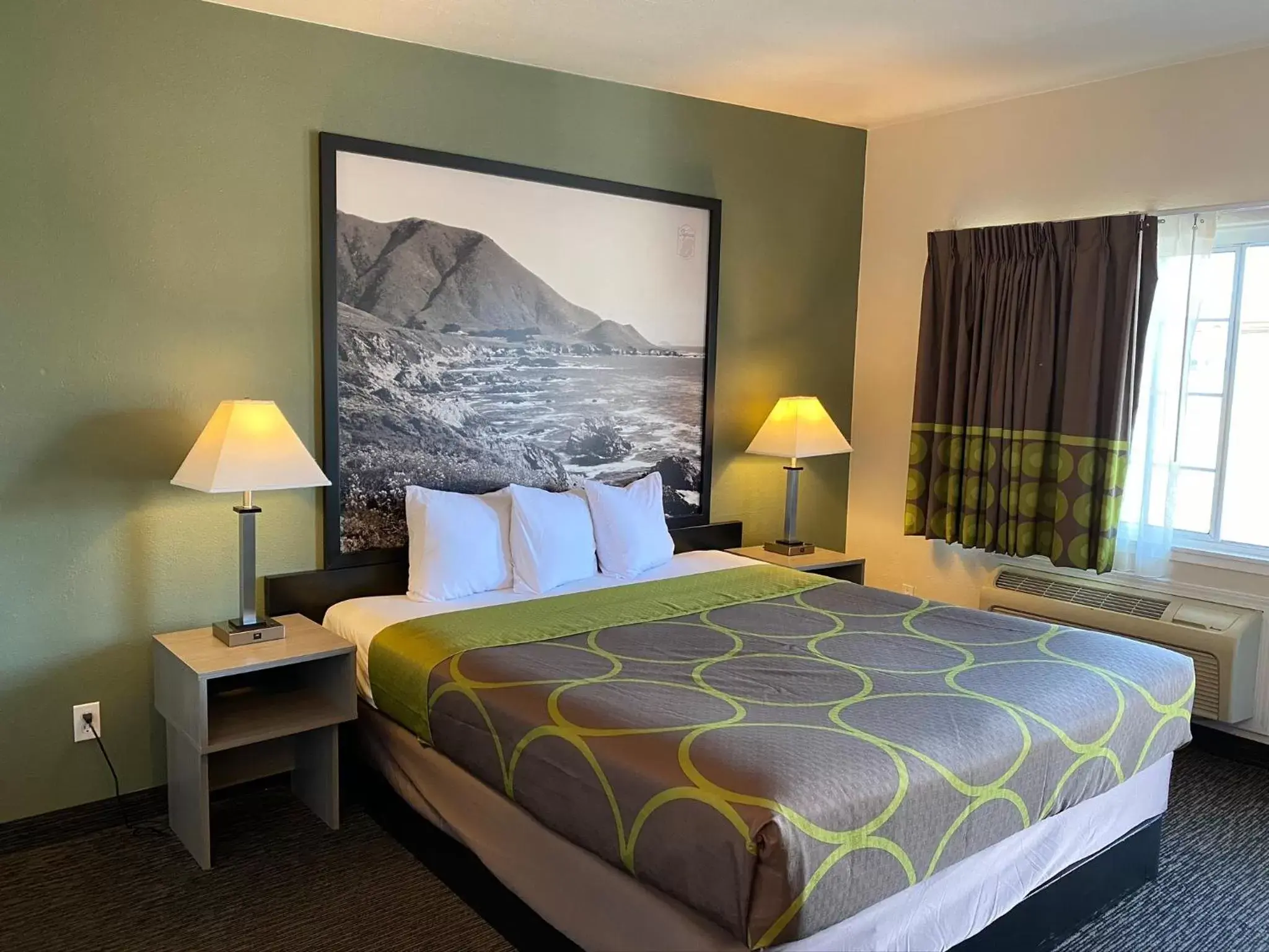 Photo of the whole room, Bed in Super 8 by Wyndham Monterey Photo of the whole room, Bed in Super 8 by Wyndham Monterey