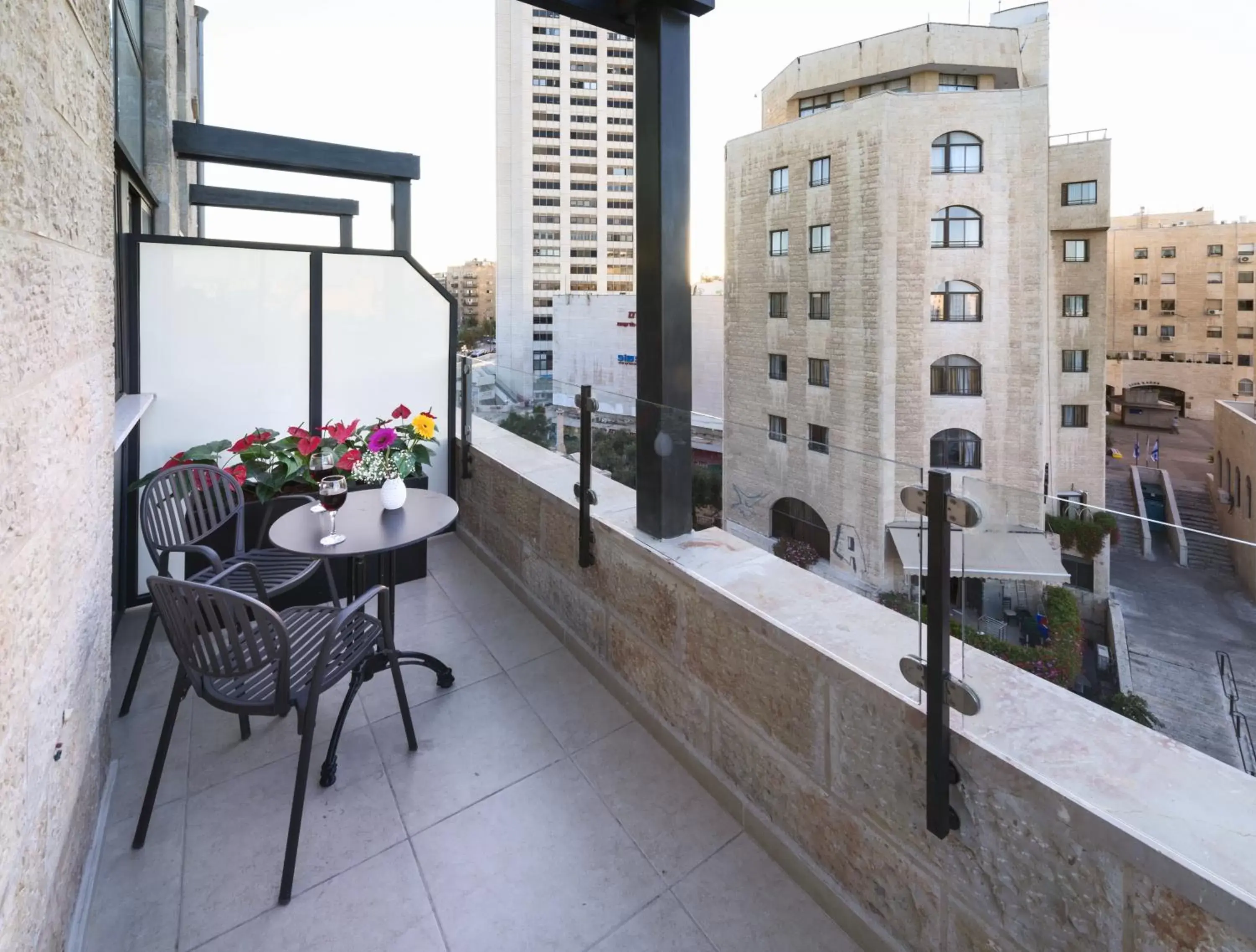 Balcony/Terrace in City Center Jerusalem