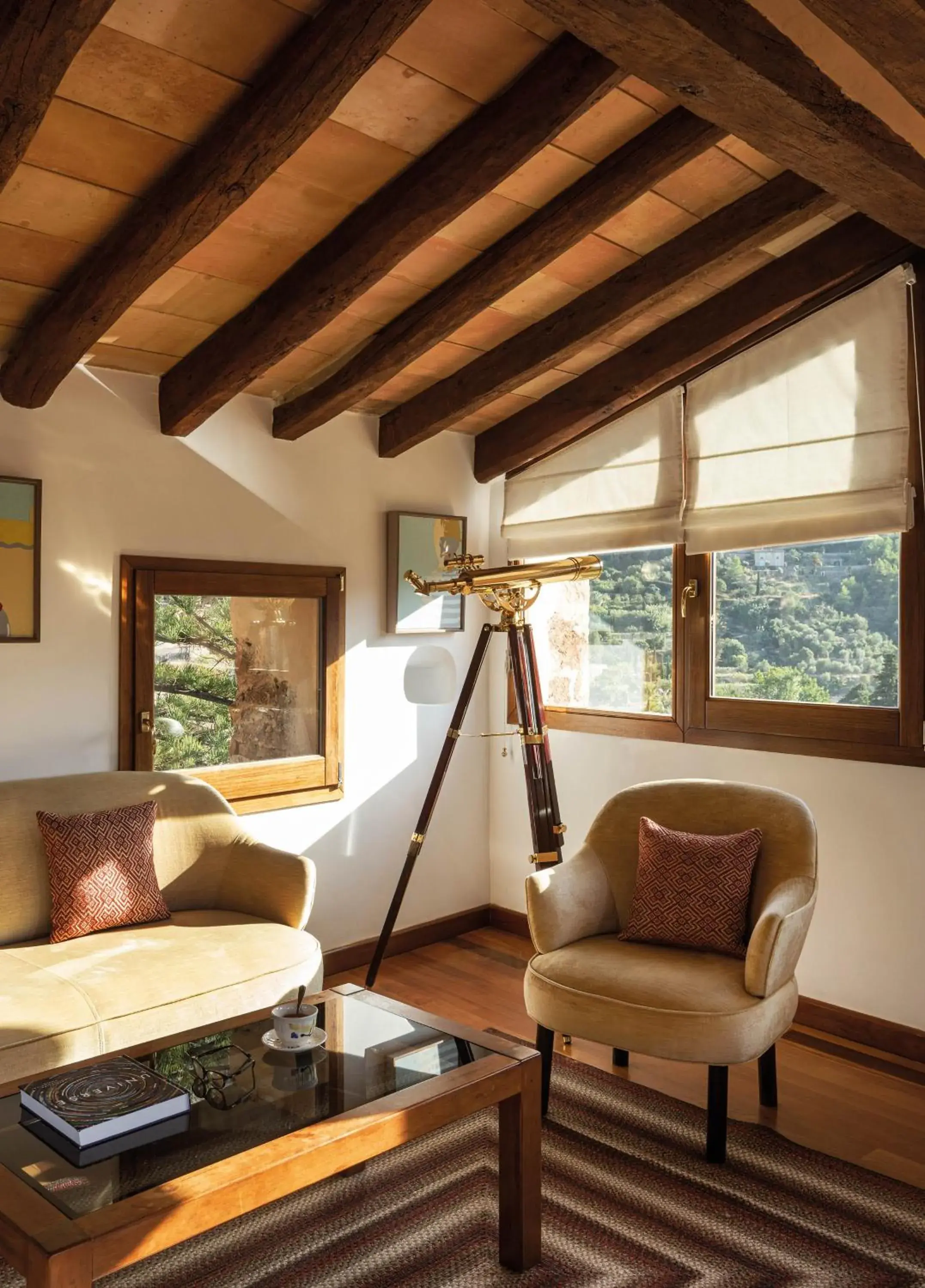 Living room, Seating Area in La Residencia, A Belmond Hotel, Mallorca