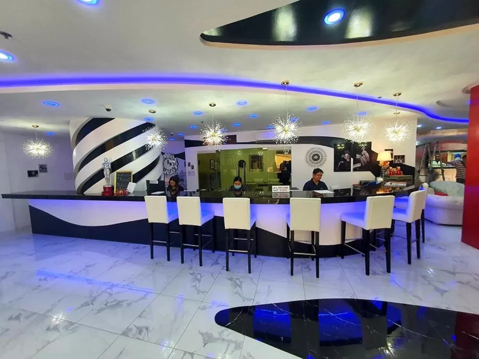 Lobby or reception in Kandi Palace