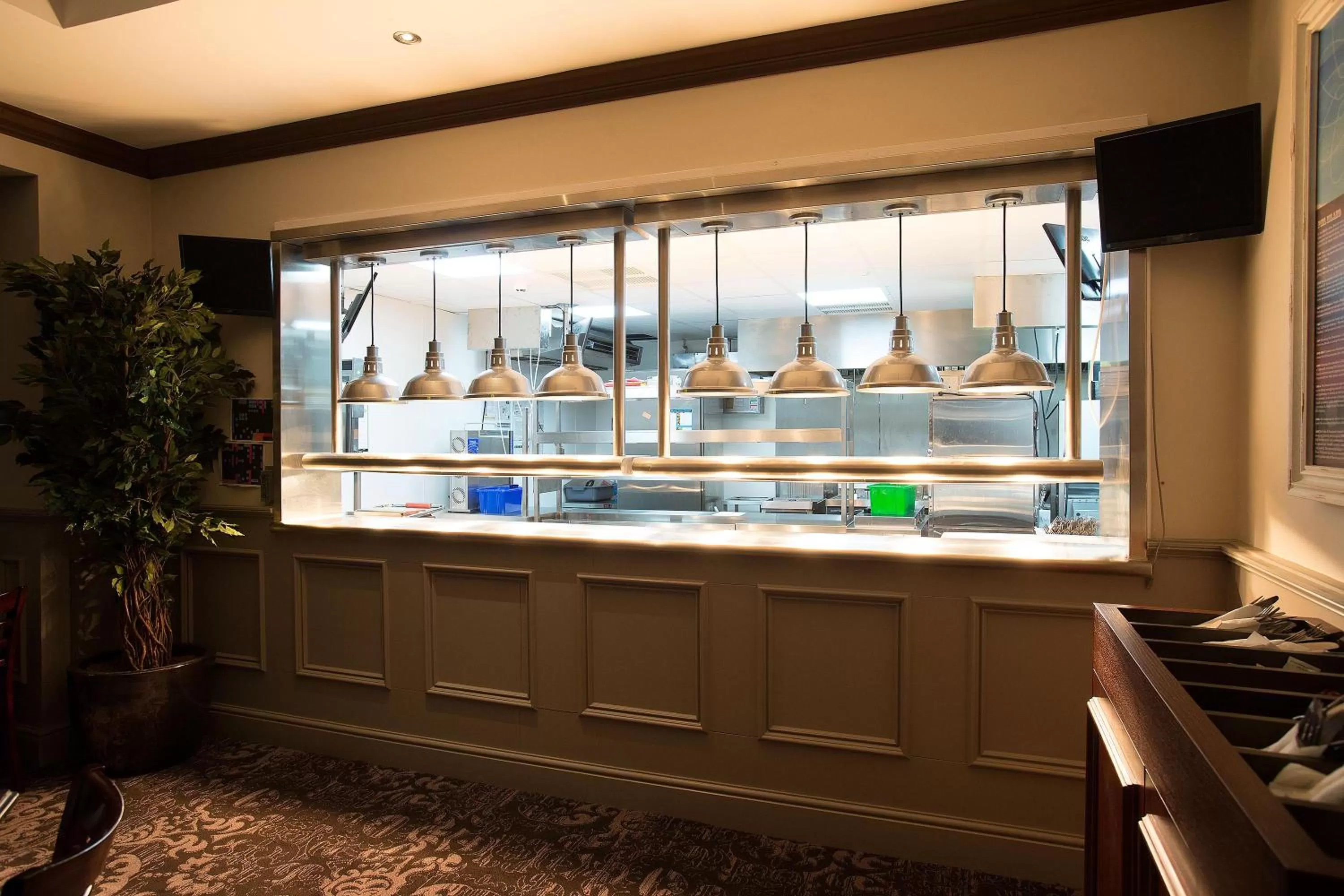 Restaurant/places to eat, Kitchen/Kitchenette in The Furness Railway Wetherspoon