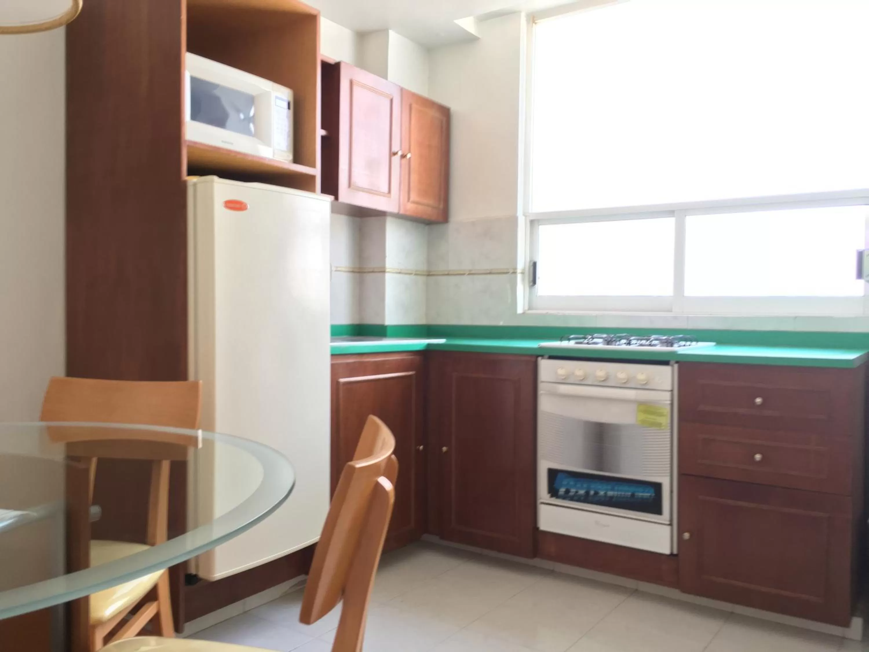 Kitchen or kitchenette in Grupo Kings Suites - Bosques de Duraznos 78