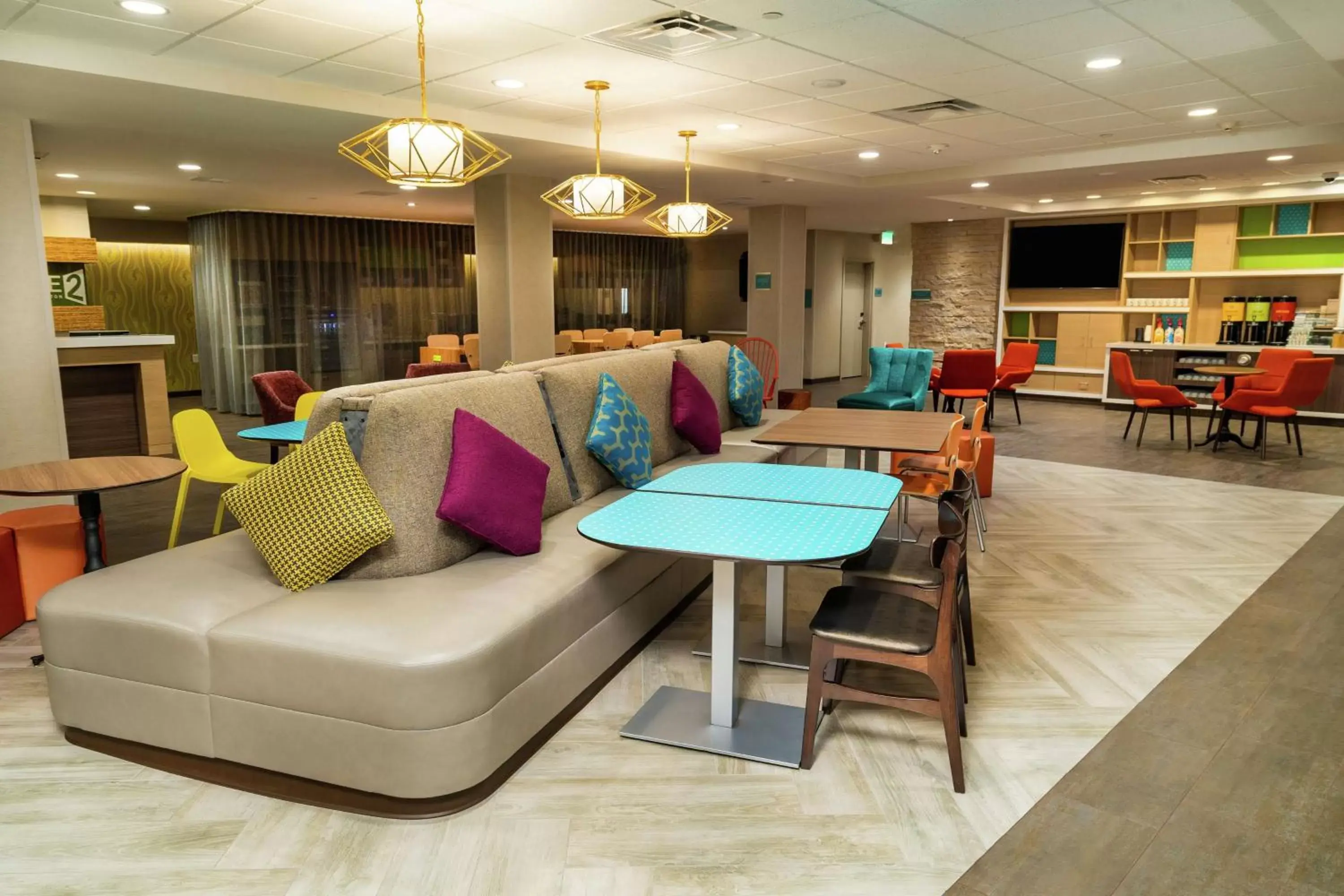 Lobby or reception in Home2 Suites By Hilton Roseville Sacramento