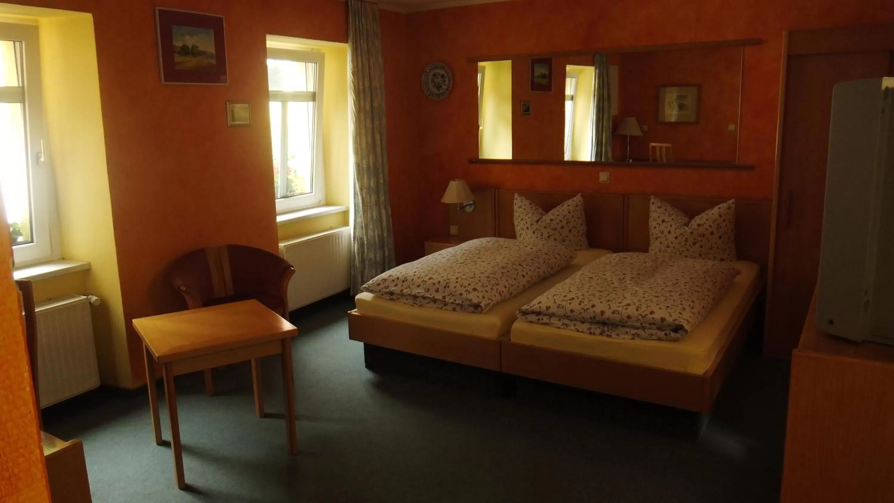 Bed in Hotel Schlossberg