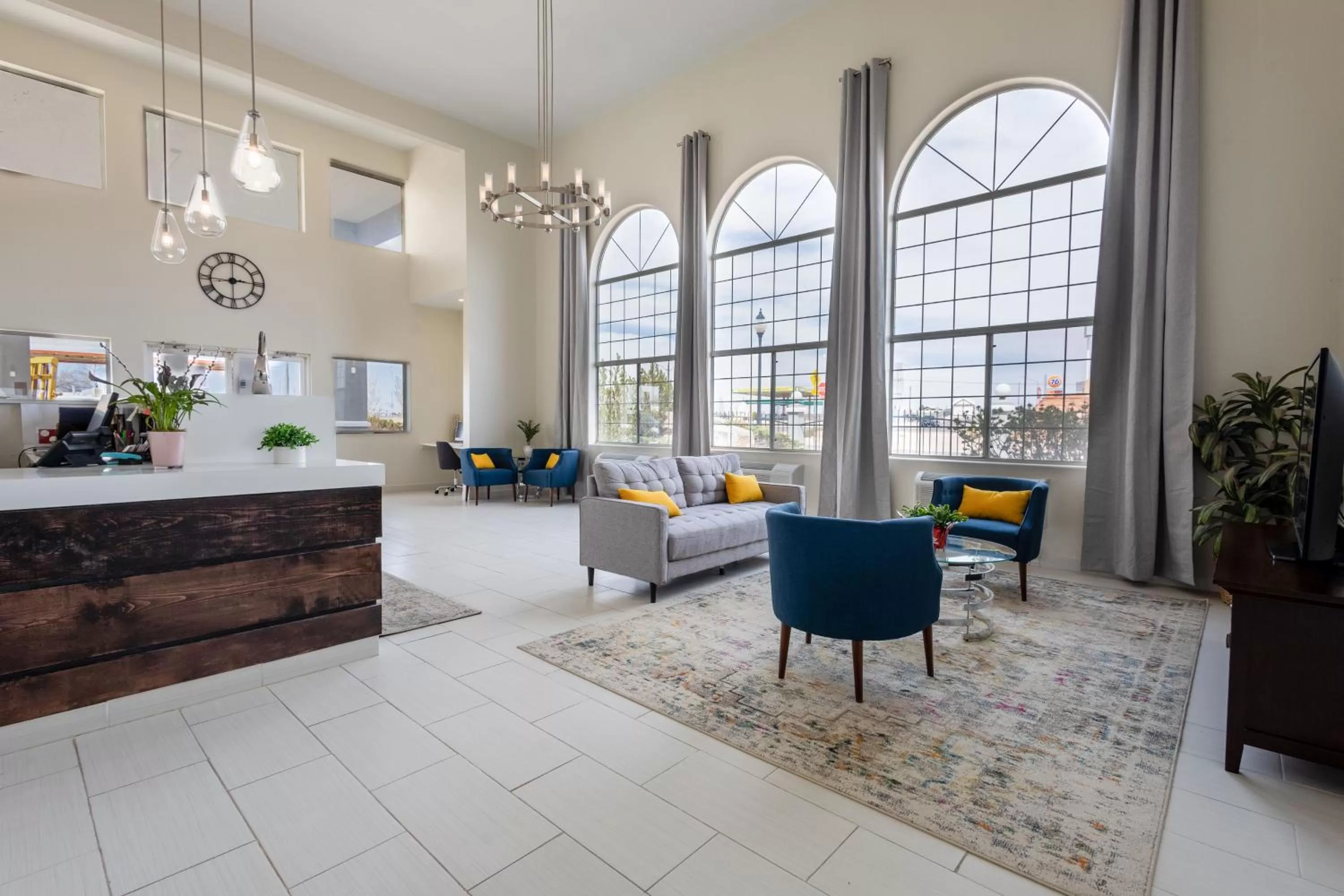 Lobby or reception in Quality Inn Winslow I-40