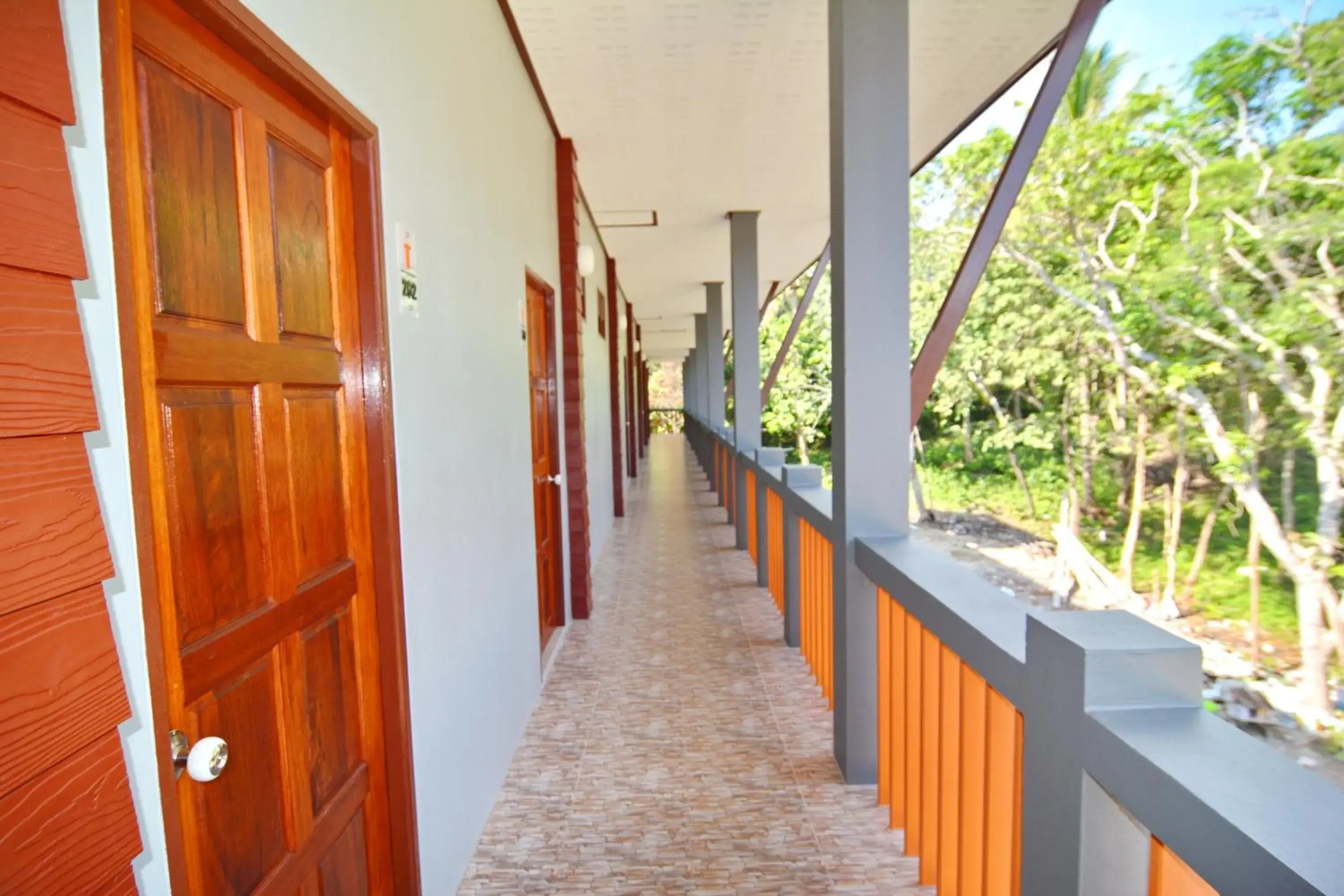 Balcony/Terrace in The Sea @ Lanta Hotel