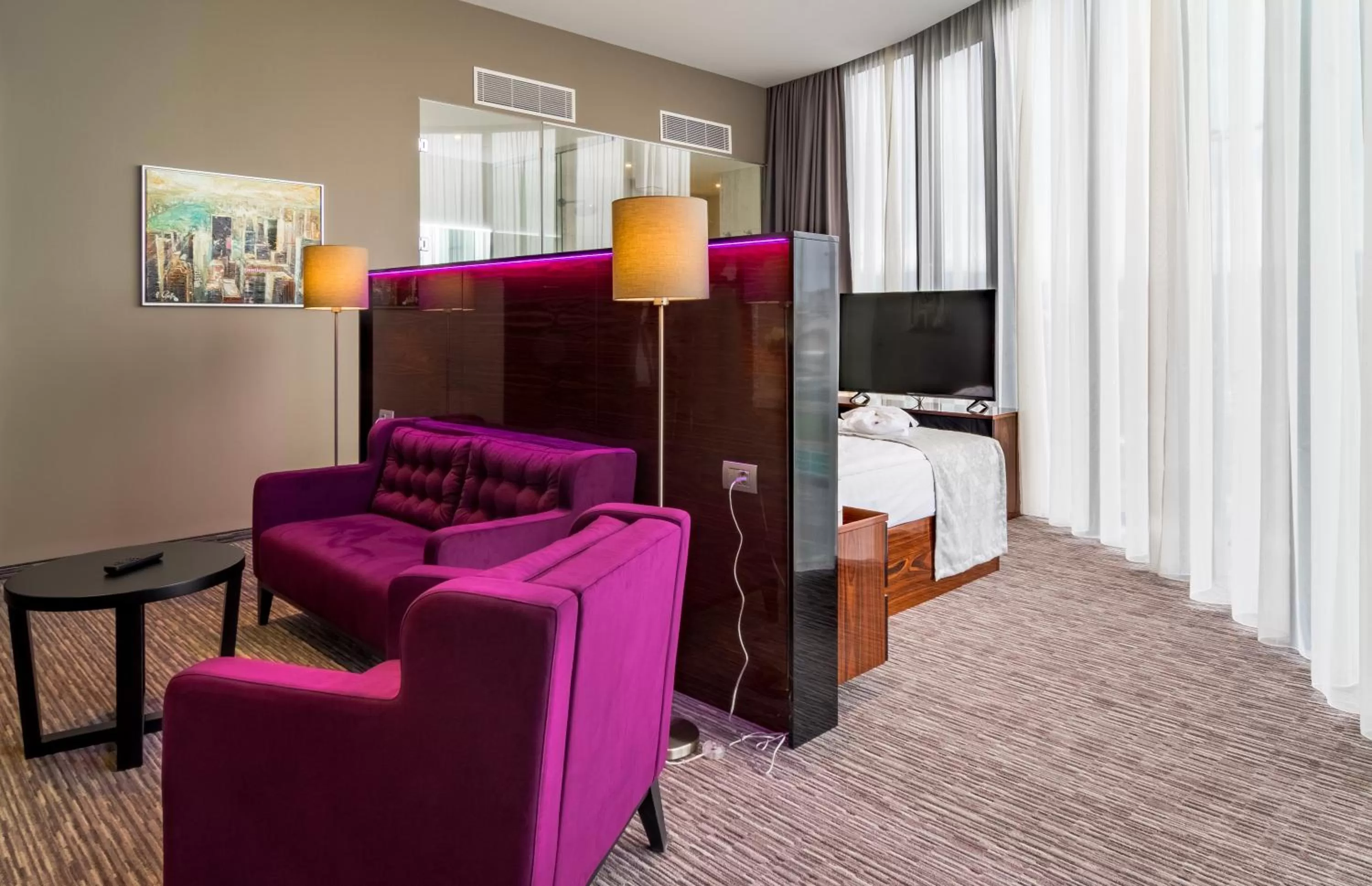 Living room in Admiral Hotel