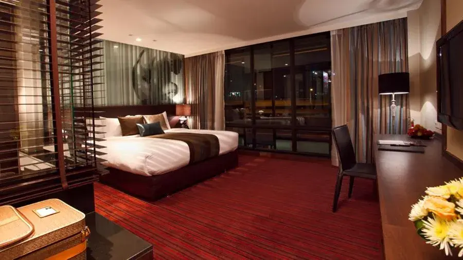 Bedroom in M2 de Bangkok Hotel (SHA Plus)