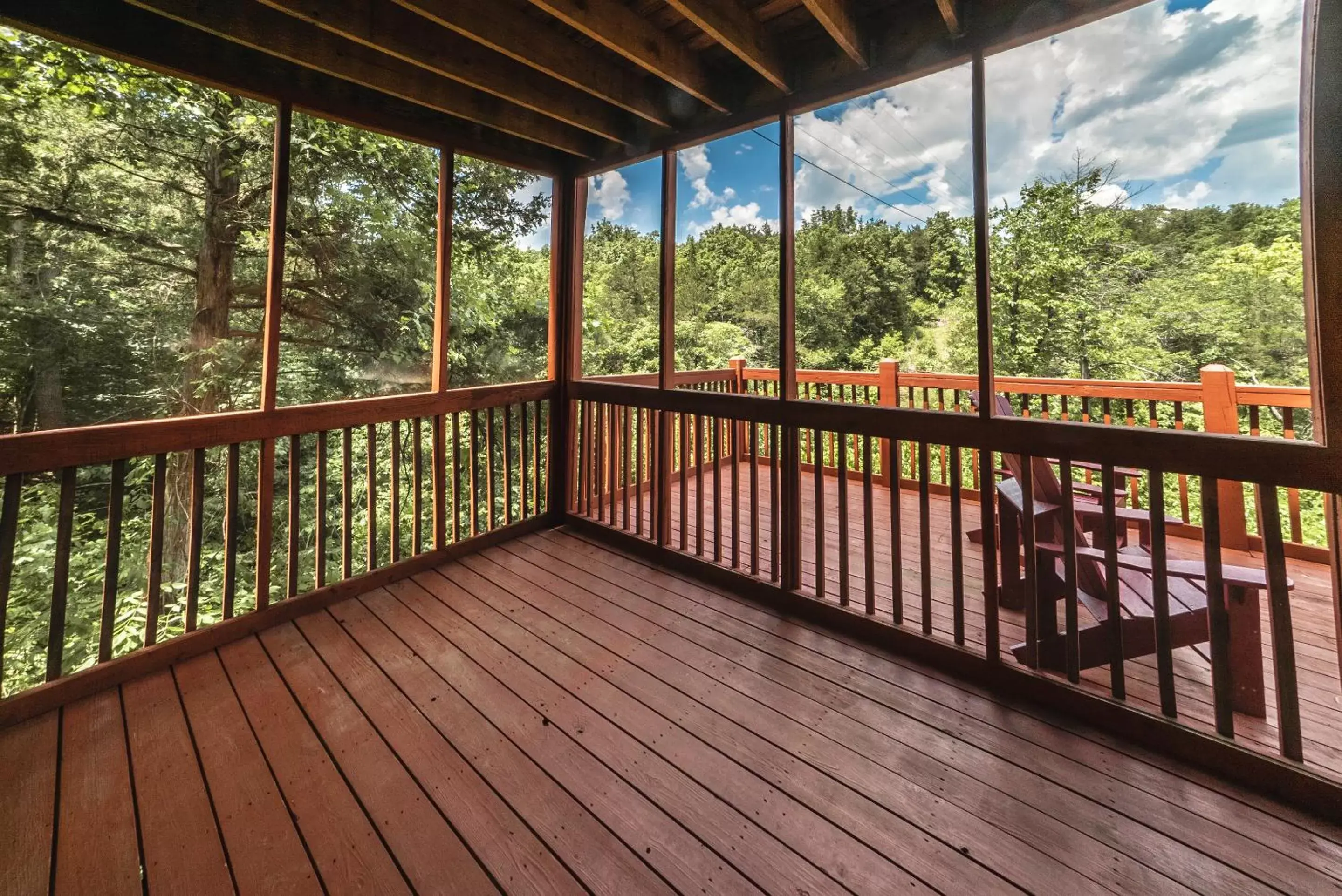 Balcony/Terrace in Cabins at Grand Mountain
