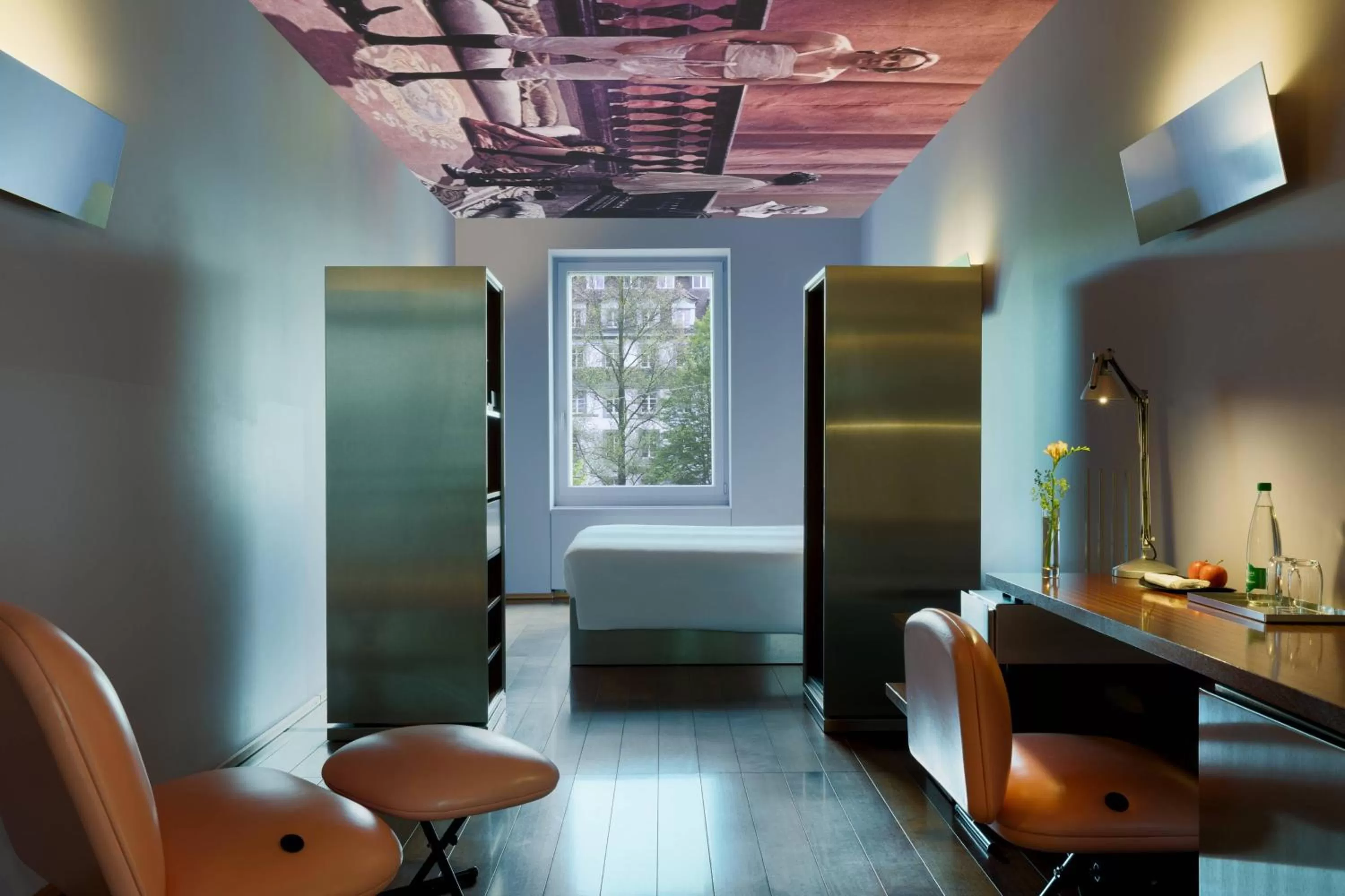 Photo of the whole room, Bed in The Hotel Lucerne, Autograph Collection