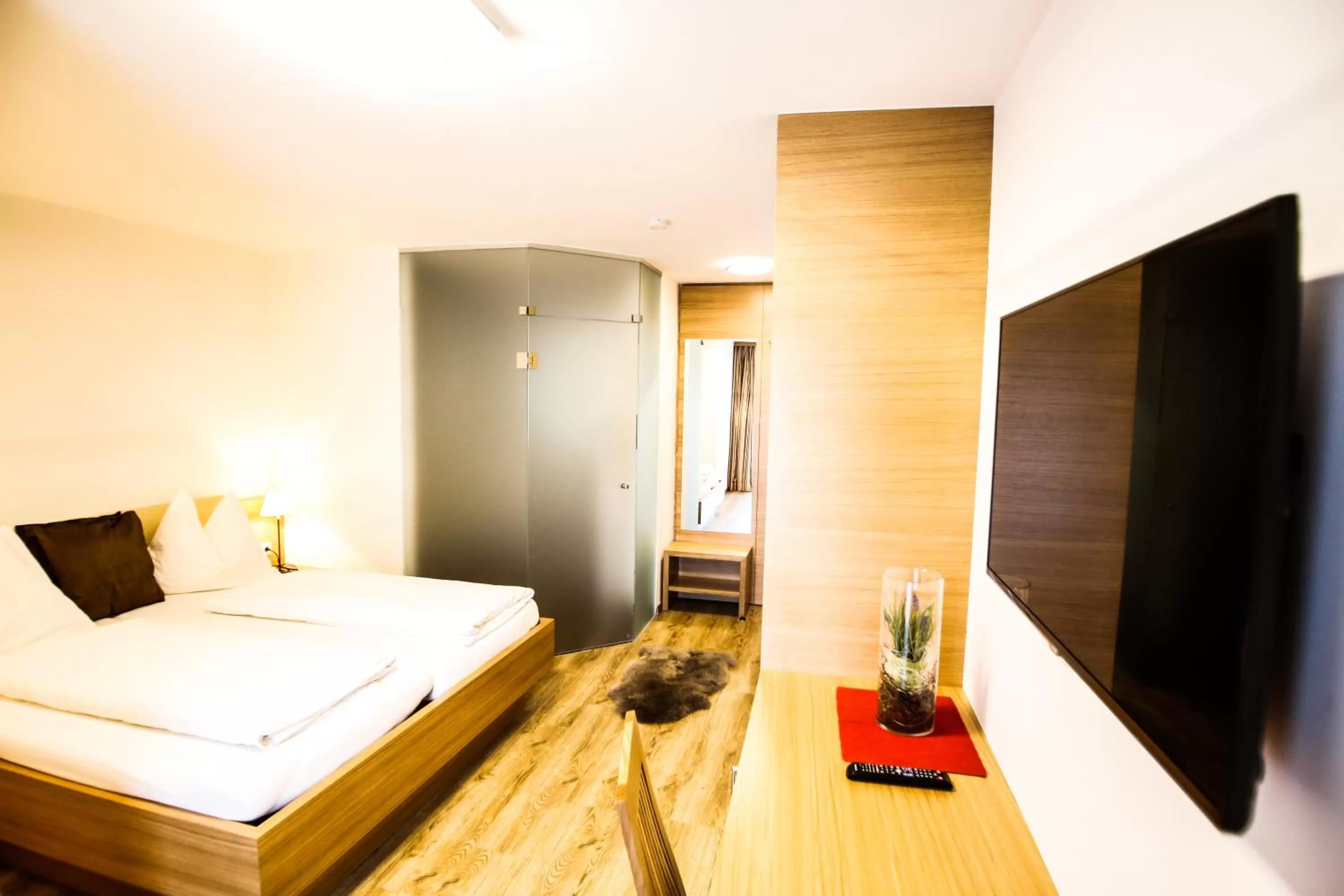 Bed in Pension Café Maier