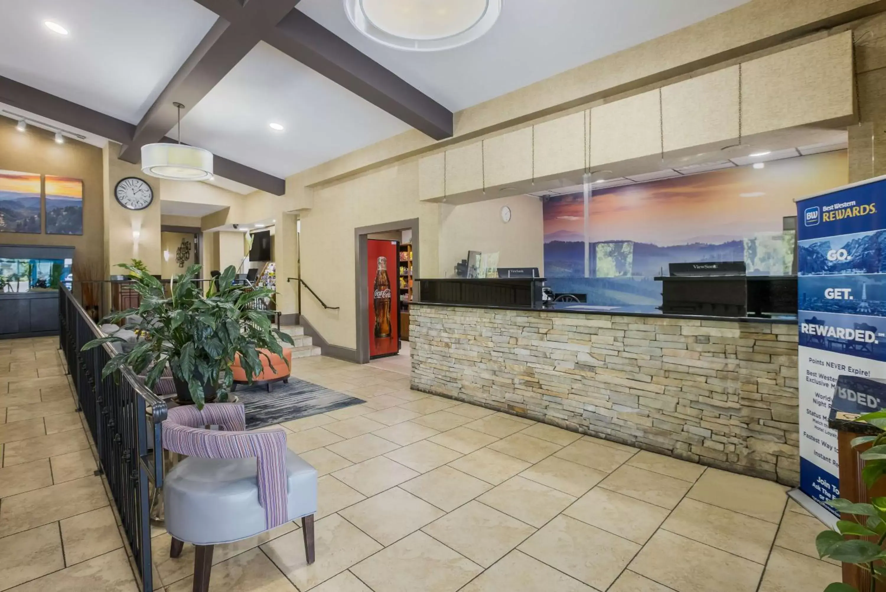 Lobby or reception, Lobby/Reception in Best Western Asheville Tunnel Road