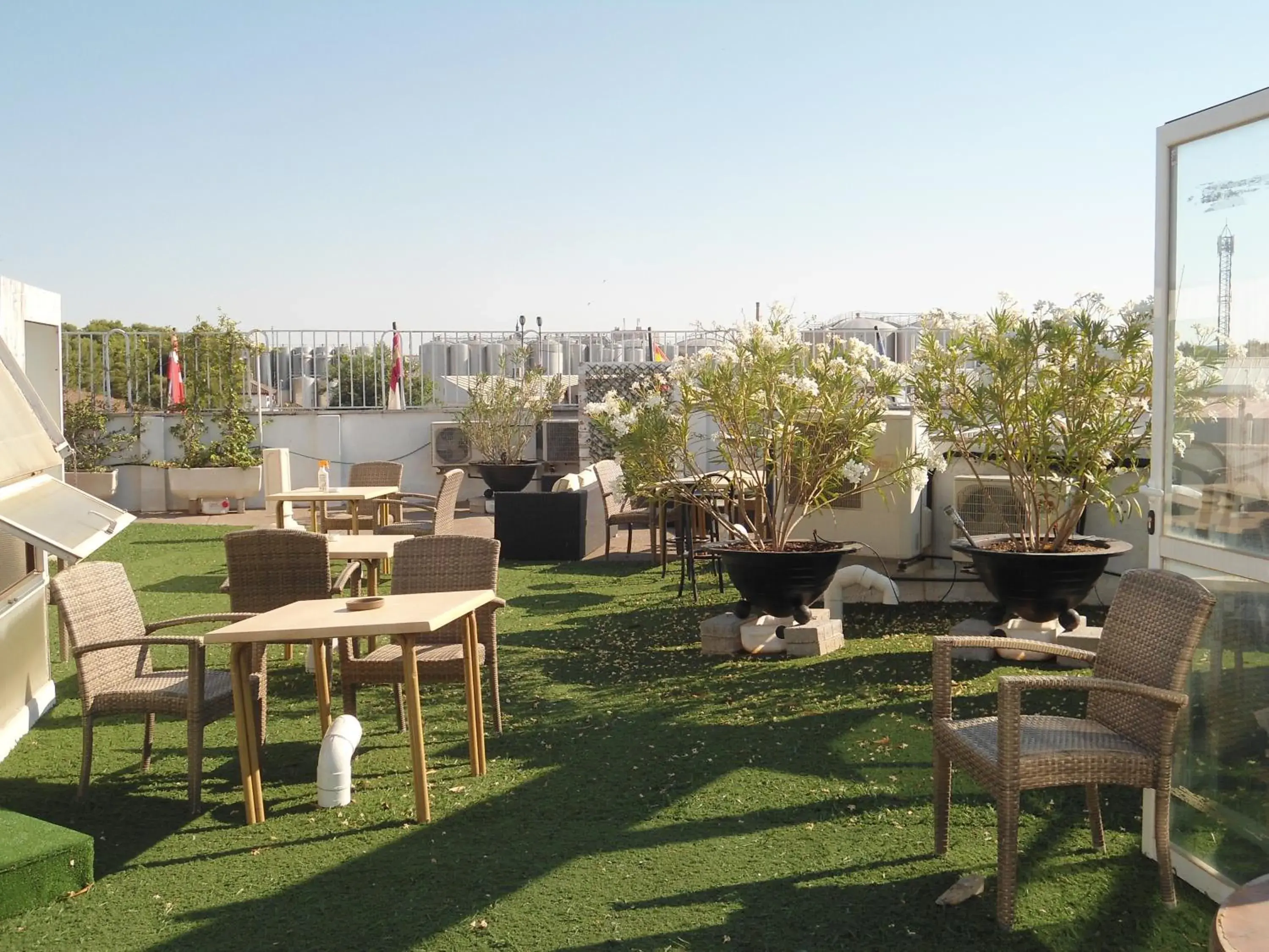 Balcony/Terrace in Hotel Venta El Molino