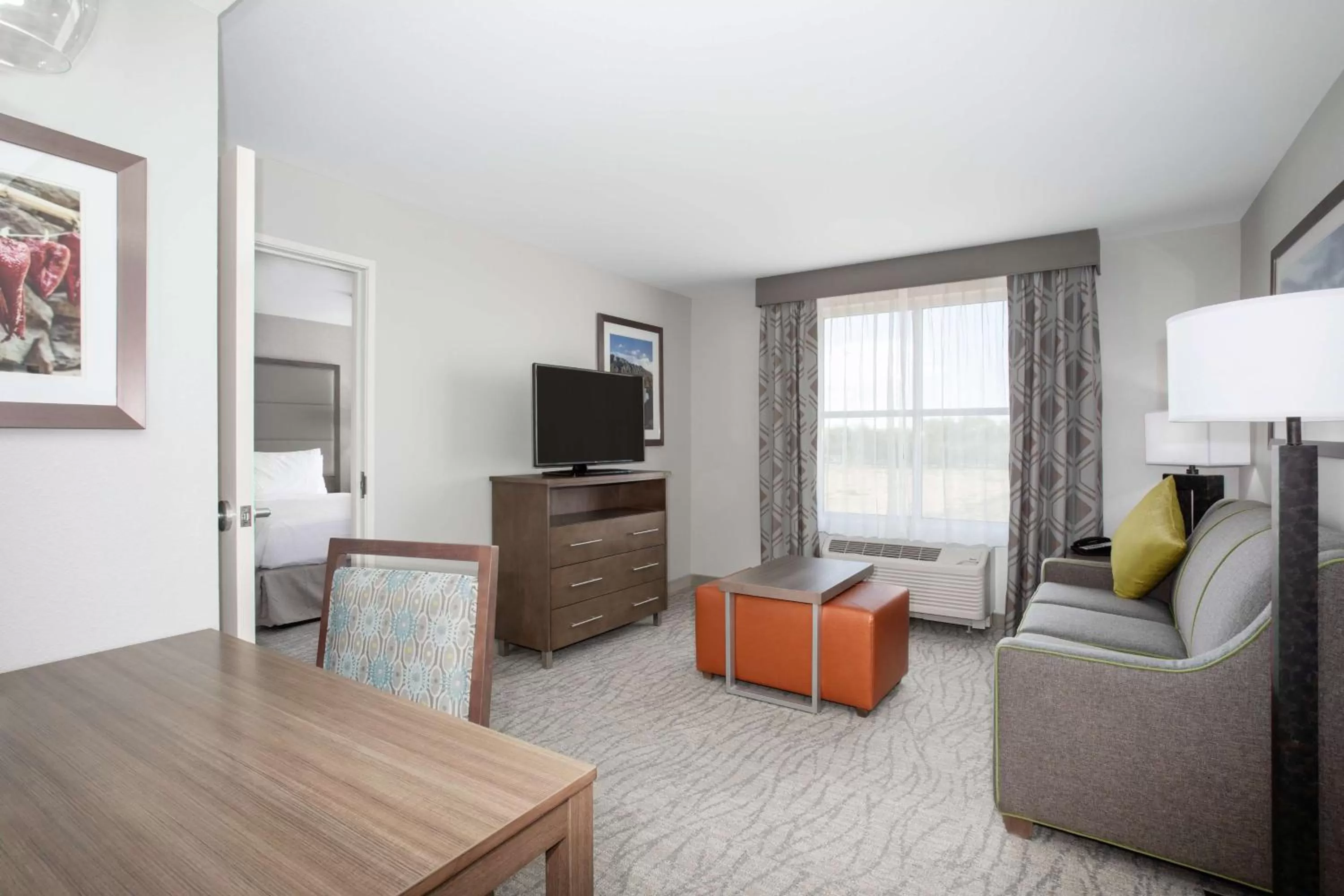 Bedroom in Homewood Suites by Hilton Albuquerque-Journal Center