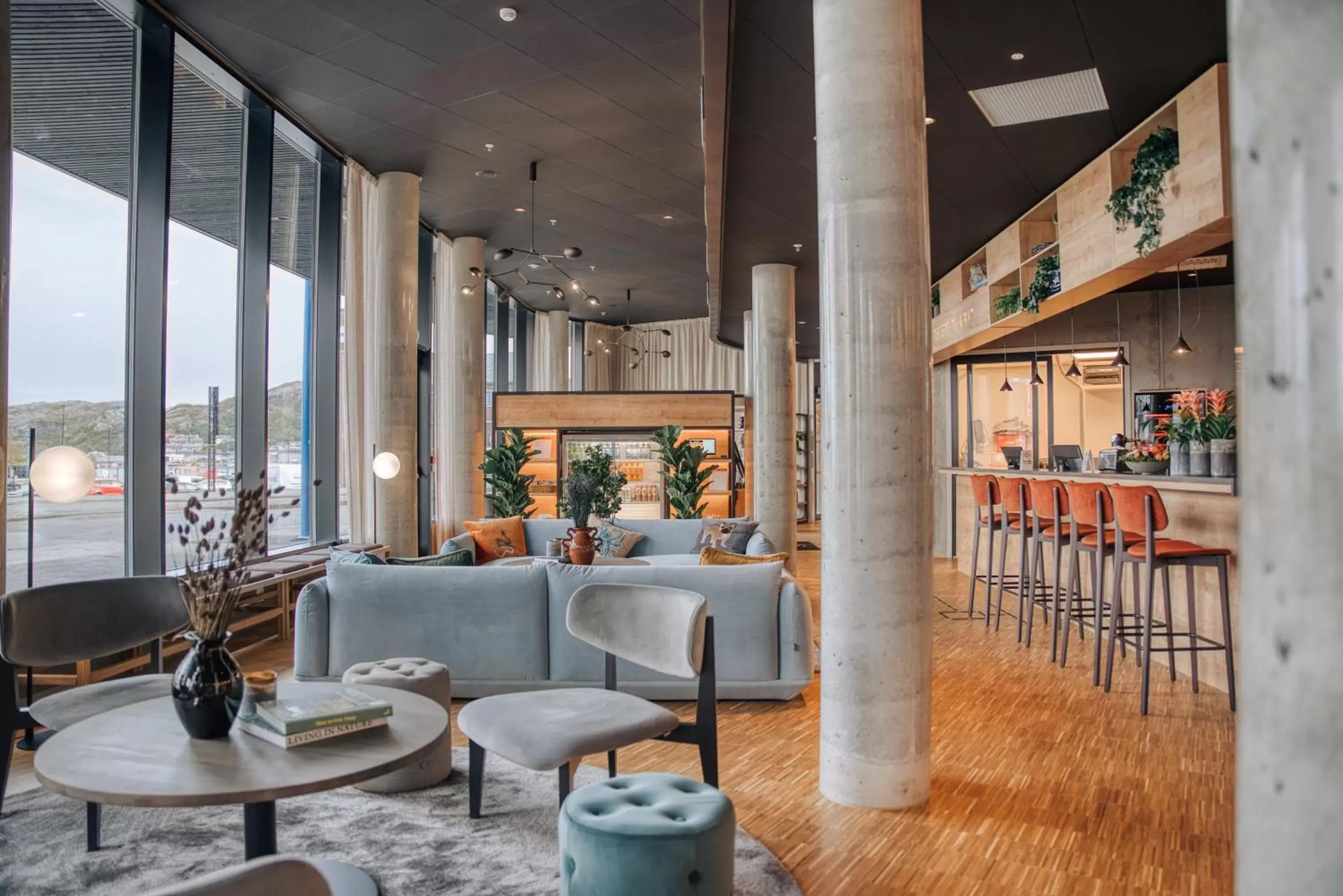 Lobby or reception in Smarthotel Bodø Lobby or reception in Smarthotel Bodø