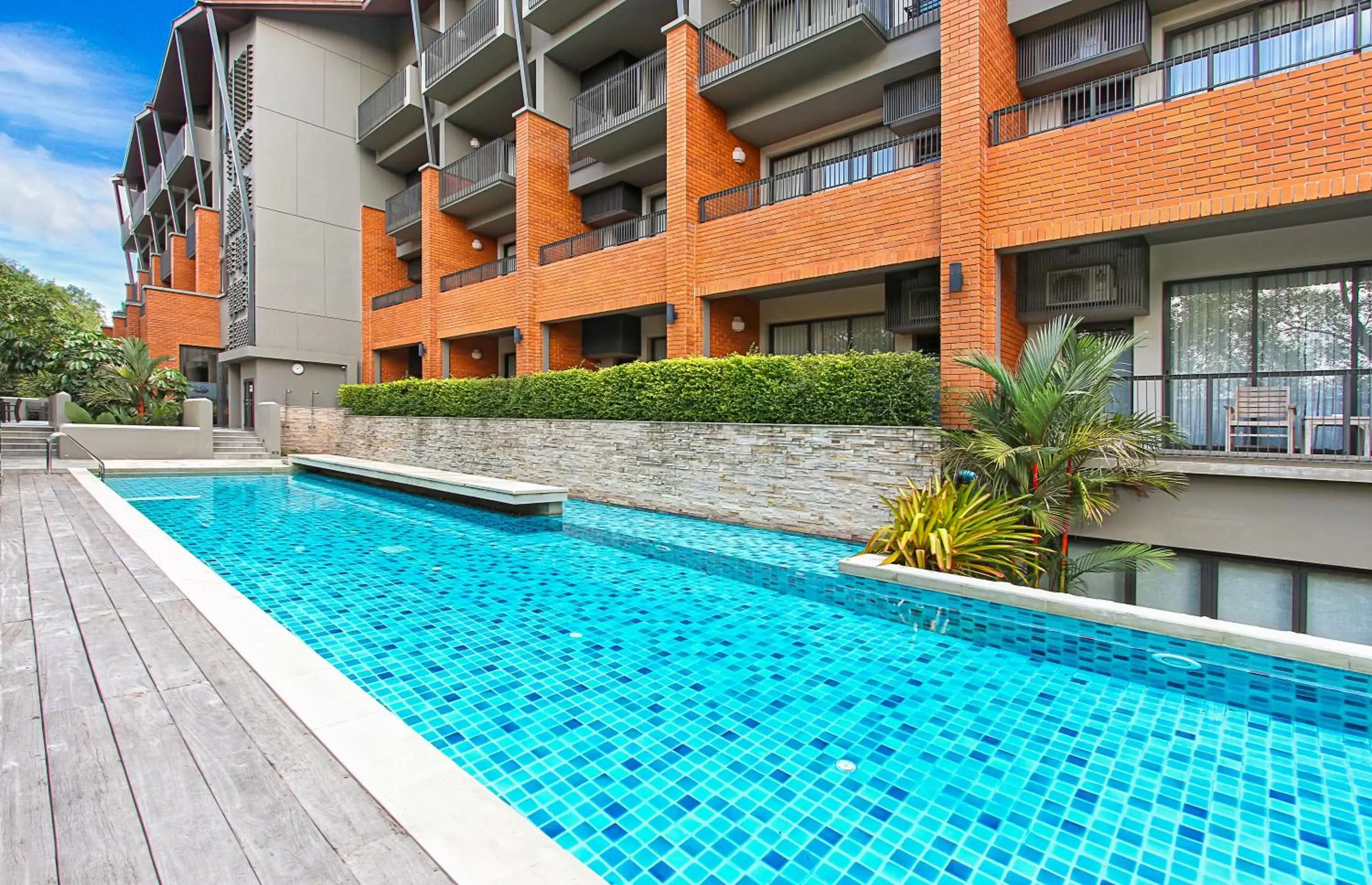 Property building, Swimming Pool in Rimnaam Klangchan Hotel - SHA Plus