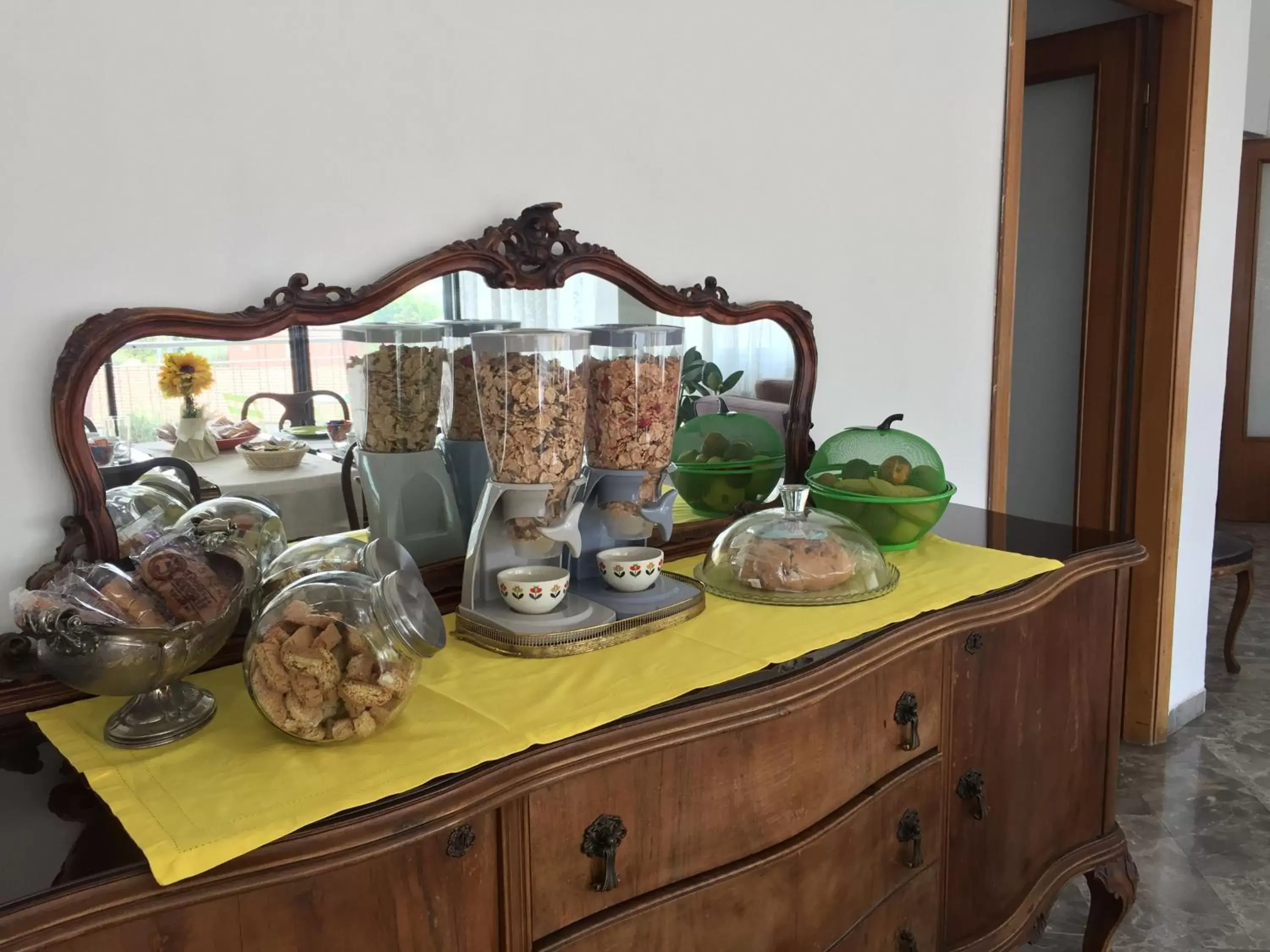 Food and drinks in B&B Del viaggiatore