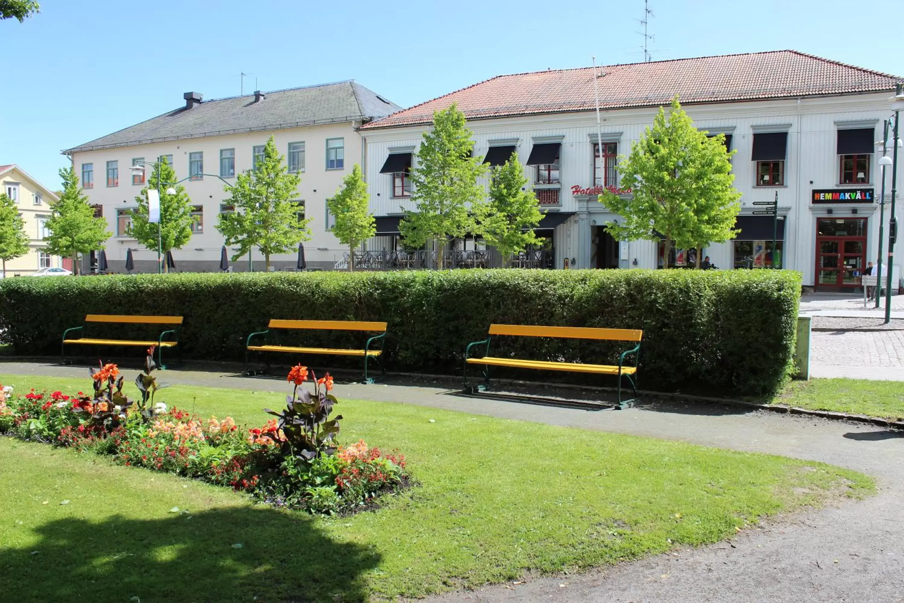 Property Building in Hotell Läckö