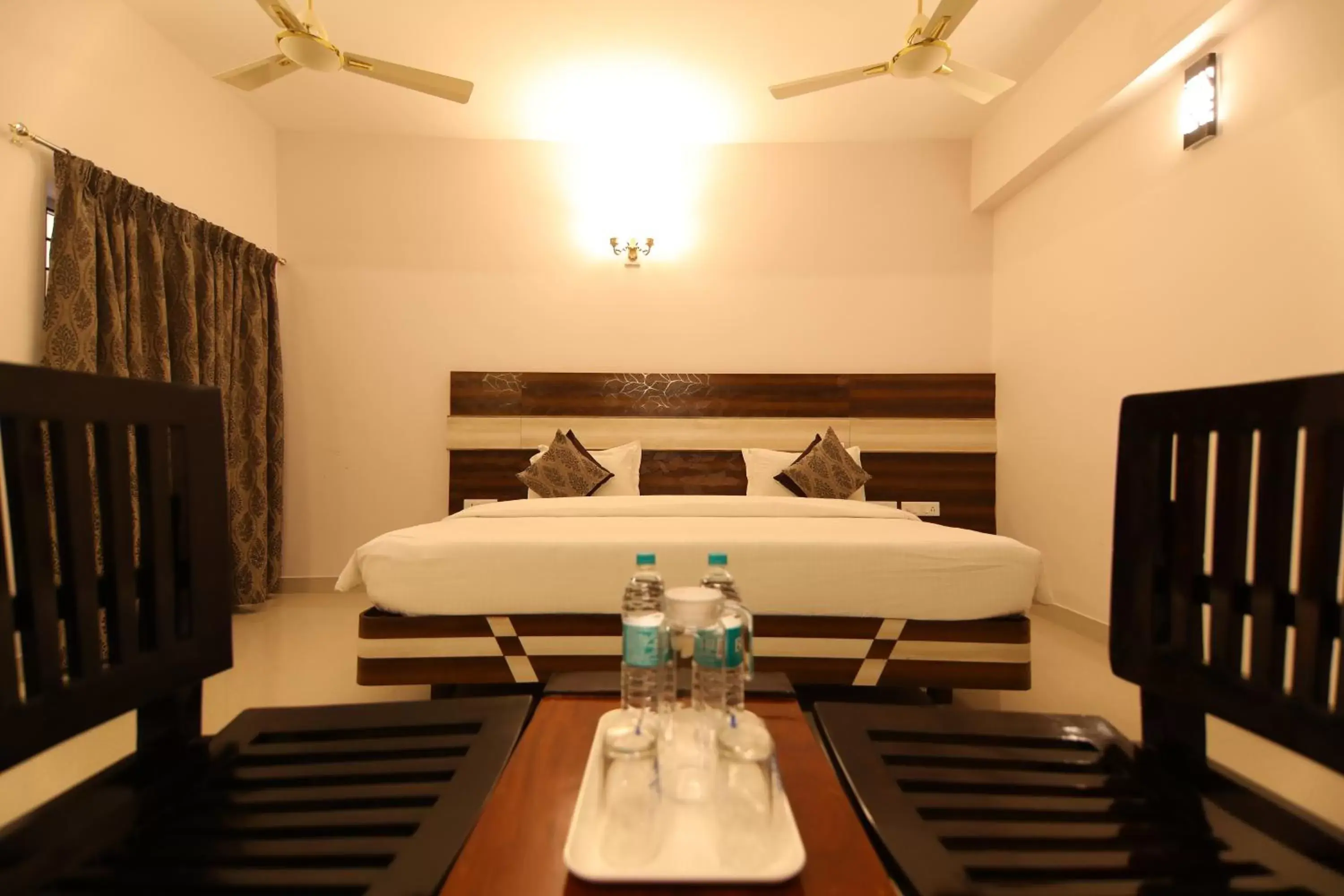 Bed in Sri Gnana Vedha Beach Residency