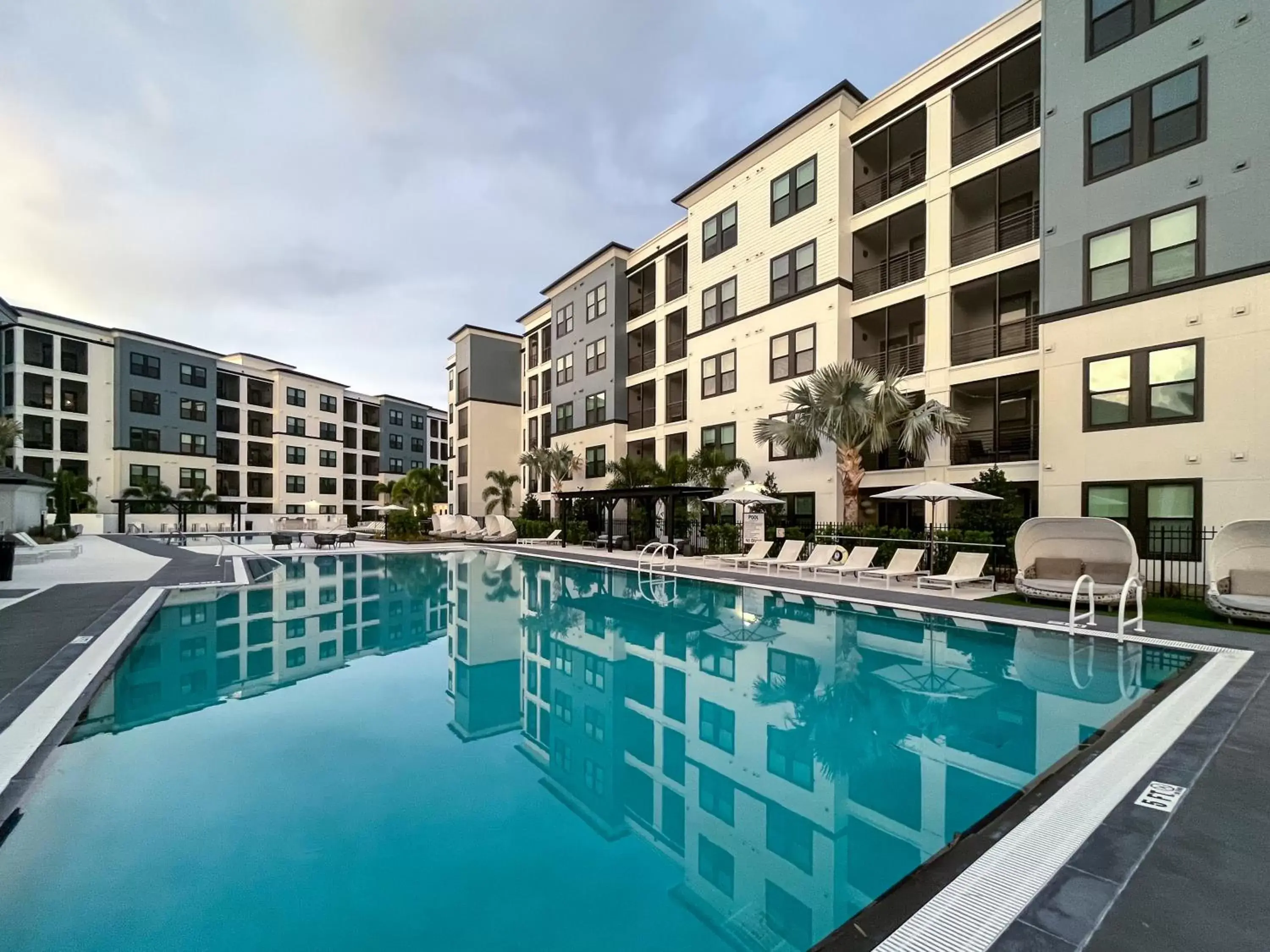 Swimming Pool in Westshore Apartments by Barsala