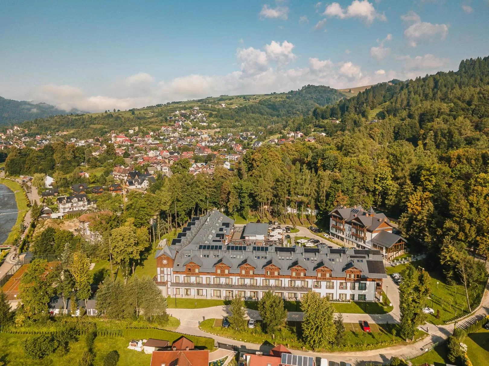 Bird's eye view in Szczawnica Park Resort & Spa