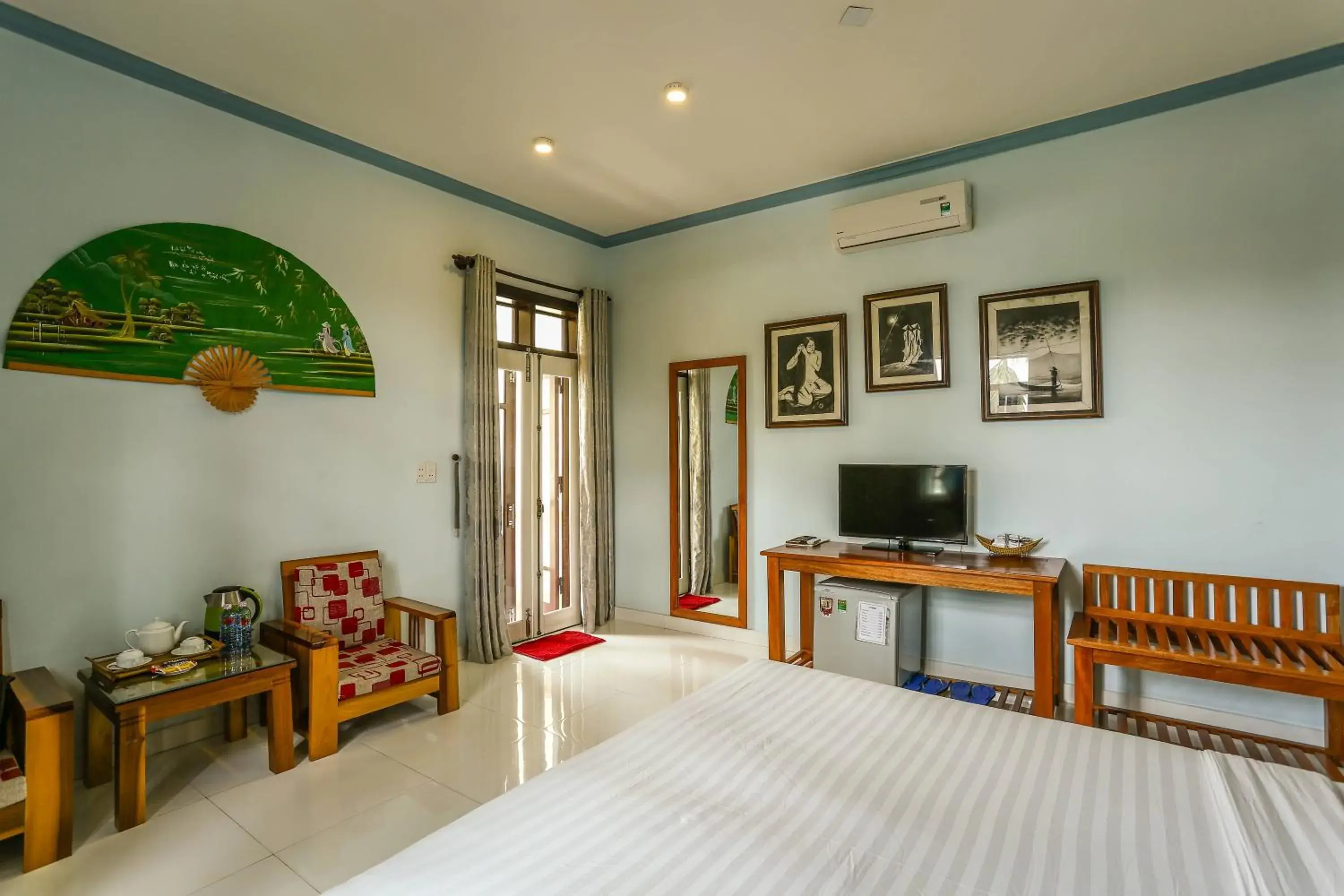 Bedroom, TV/Entertainment Center in Hoi An Holiday Villa