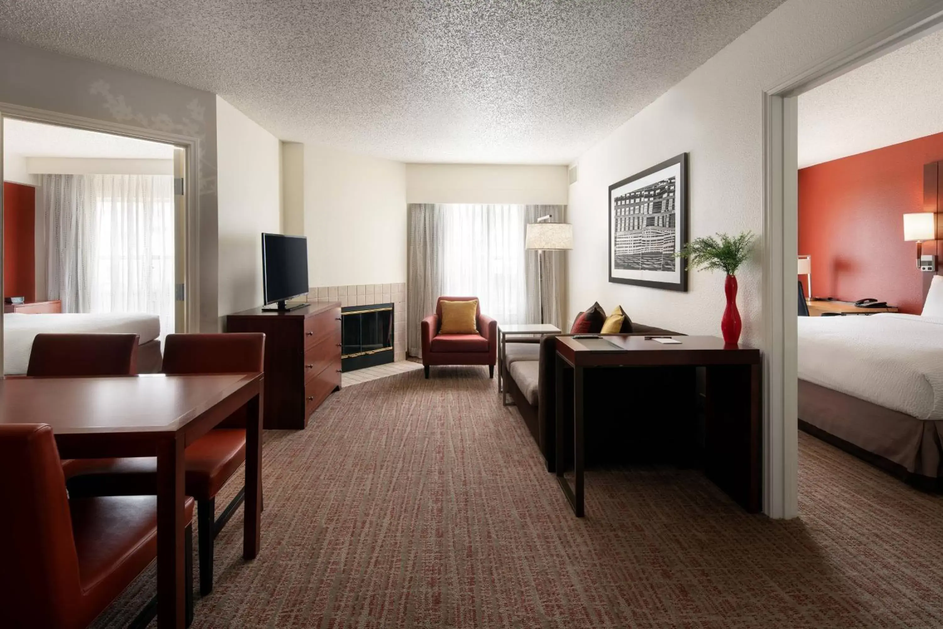 Bedroom, Seating Area in Residence Inn Milpitas Silicon Valley