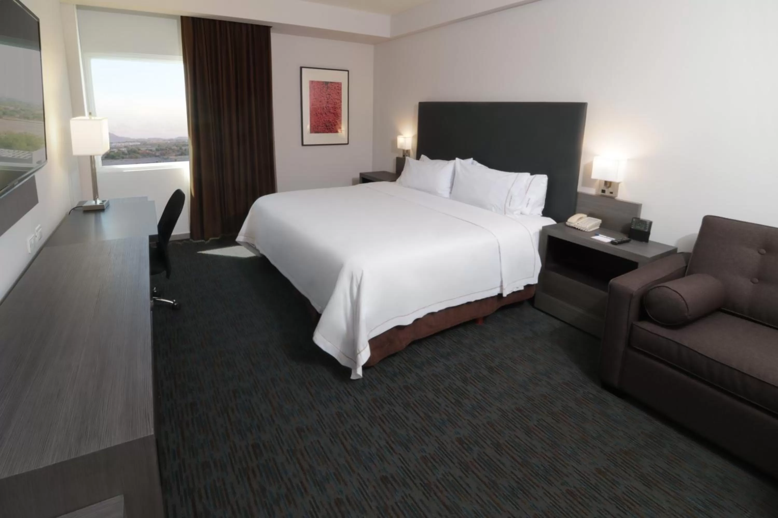 Bedroom, Bed in Holiday Inn Express Hotel & Suites Hermosillo by IHG