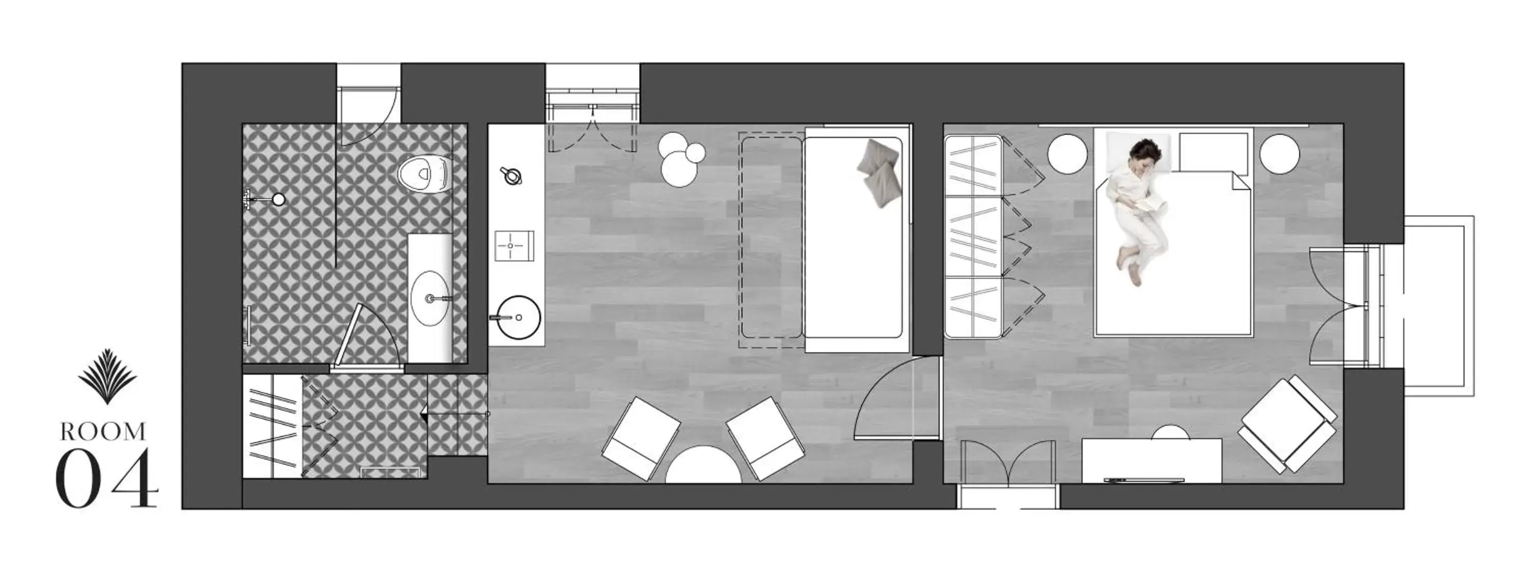 Floor Plan in The Anthemion House
