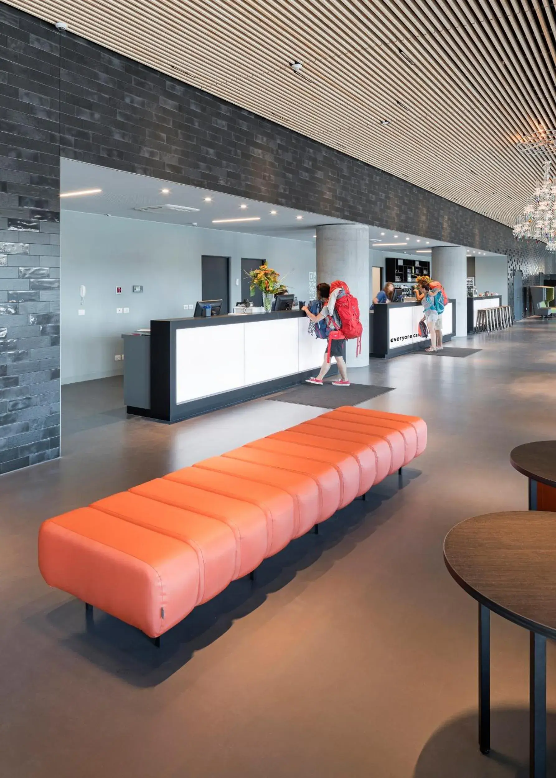 Lobby or reception in a&o Venezia Mestre