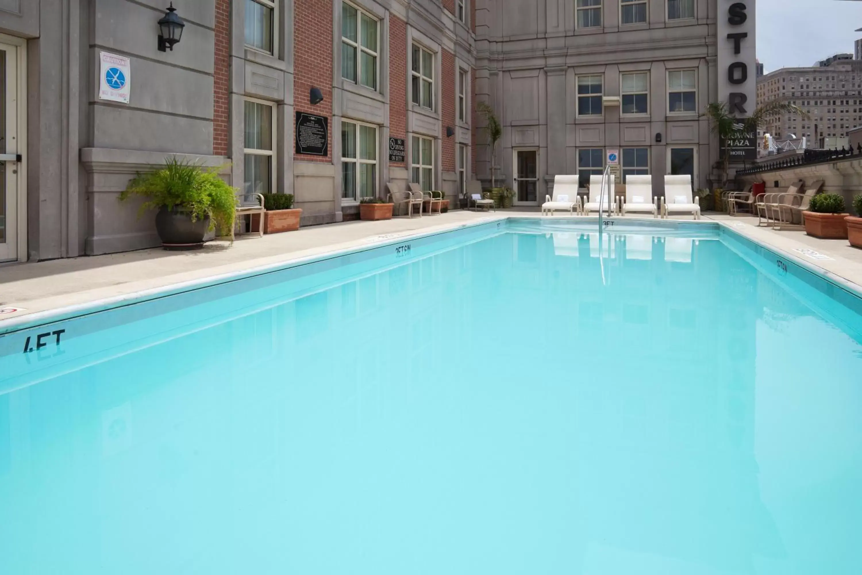 Swimming Pool in Astor Crowne Plaza New Orleans French Quarter, Corner of Bourbon and Canal