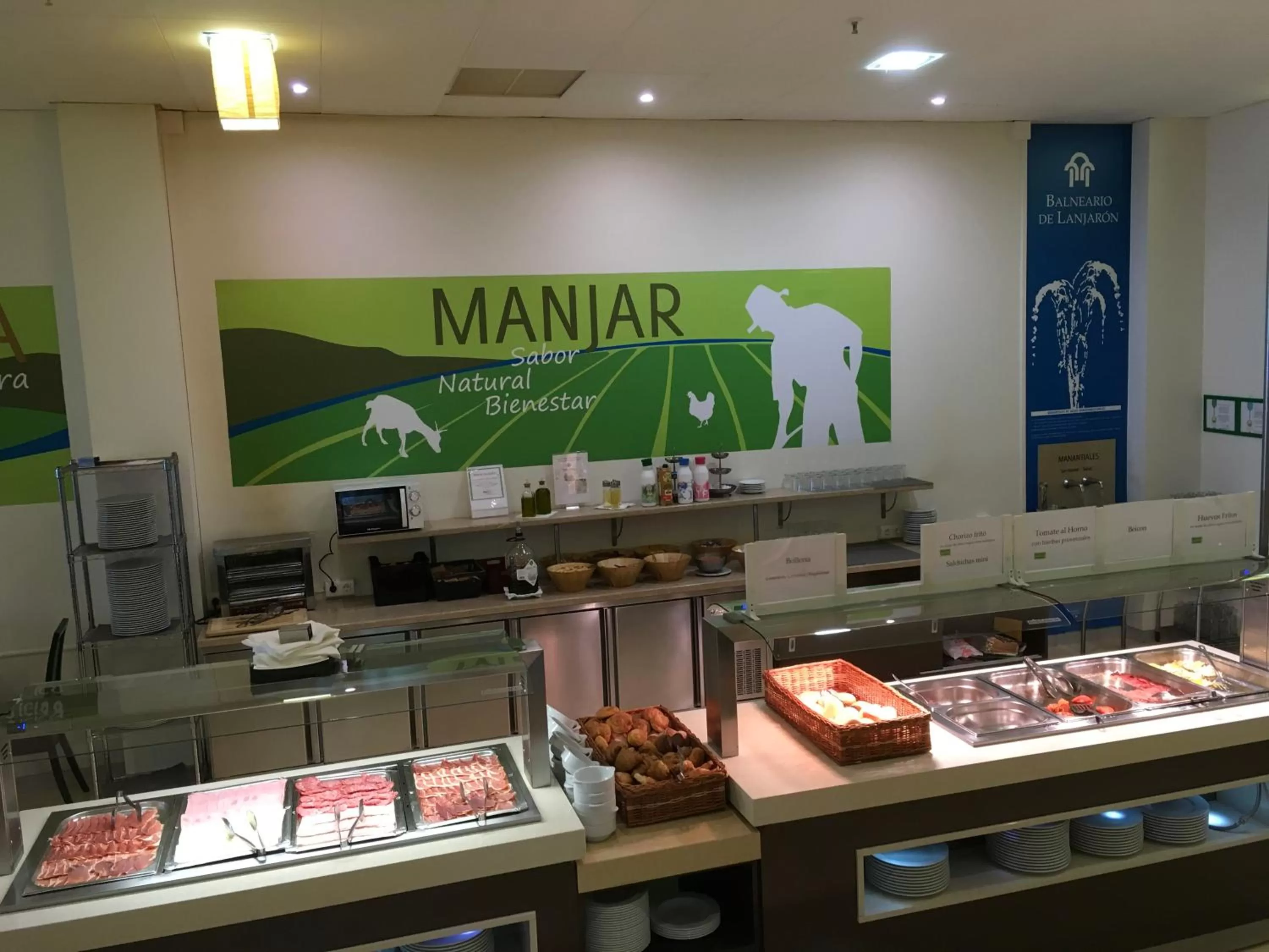 Food and drinks in Hotel Balneario de Lanjarón