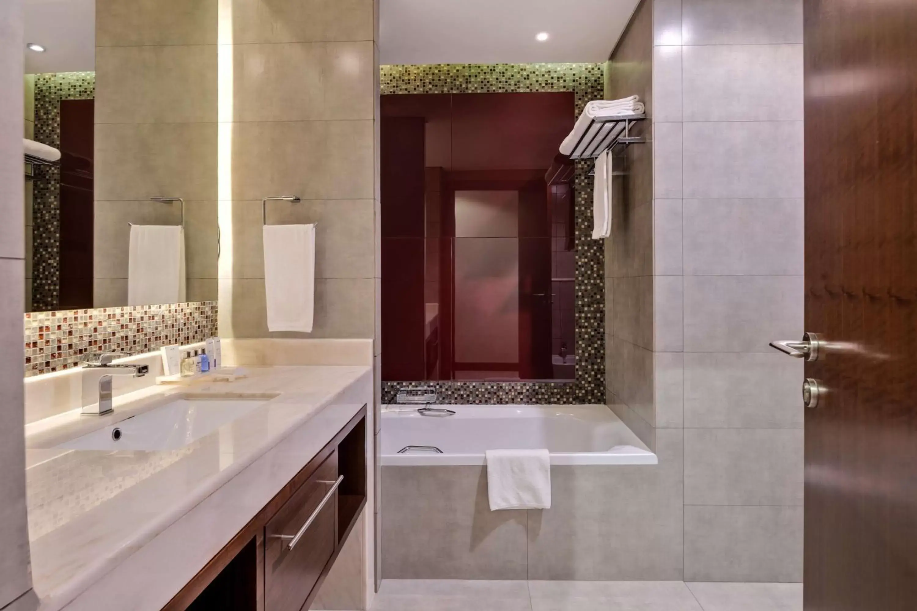 Bathroom in Radisson Blu Hotel, Dubai Waterfront