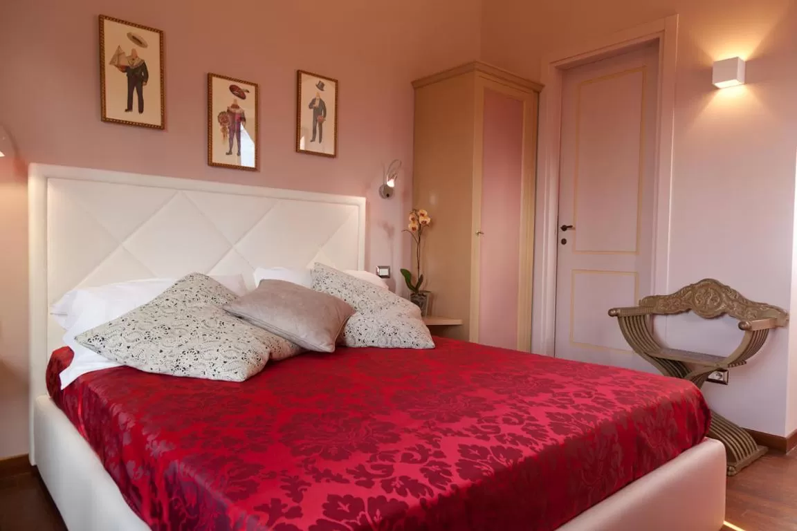 Bed, Room Photo in Relais Montemaggiore