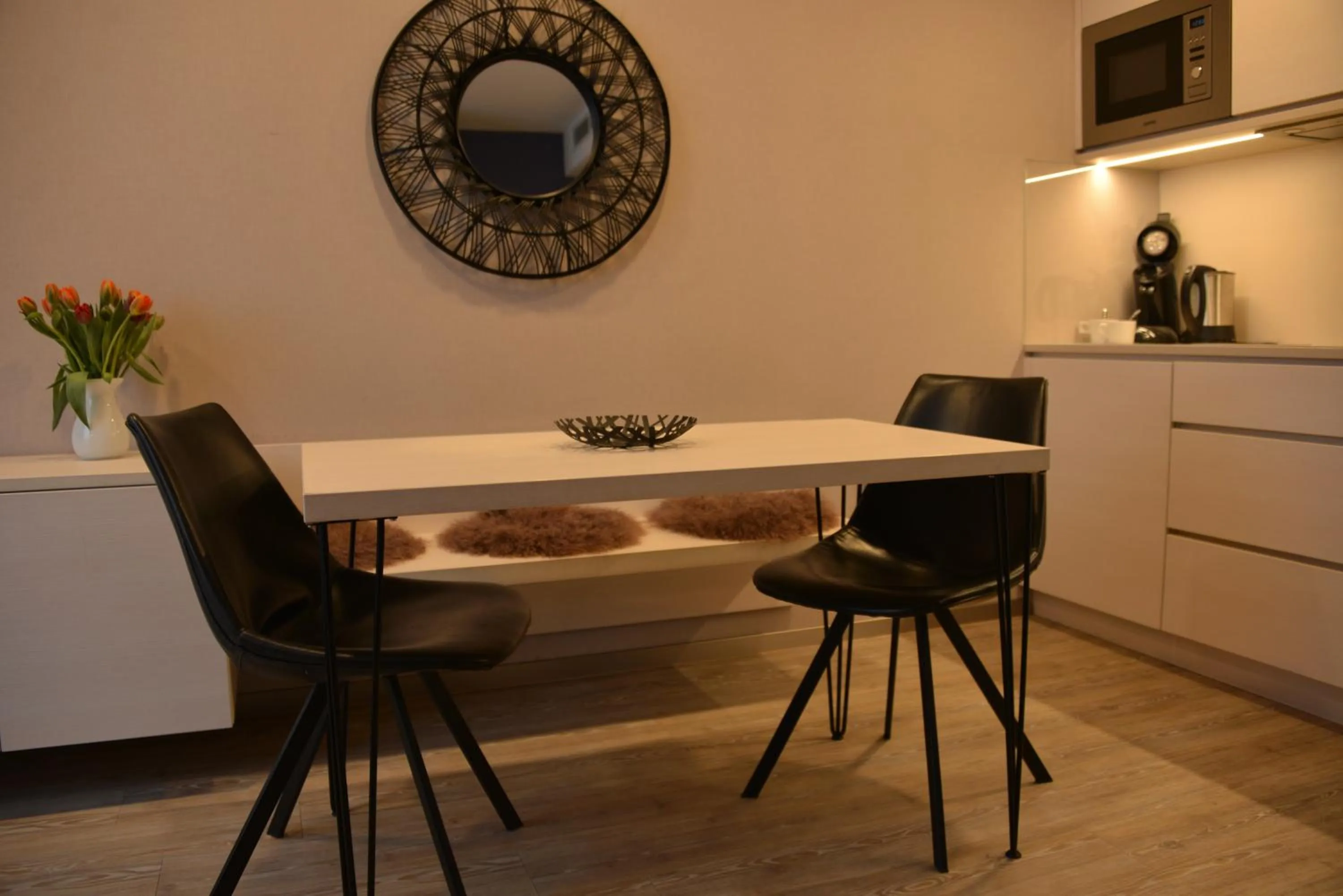 Dining area in Belle Blue Zentrum