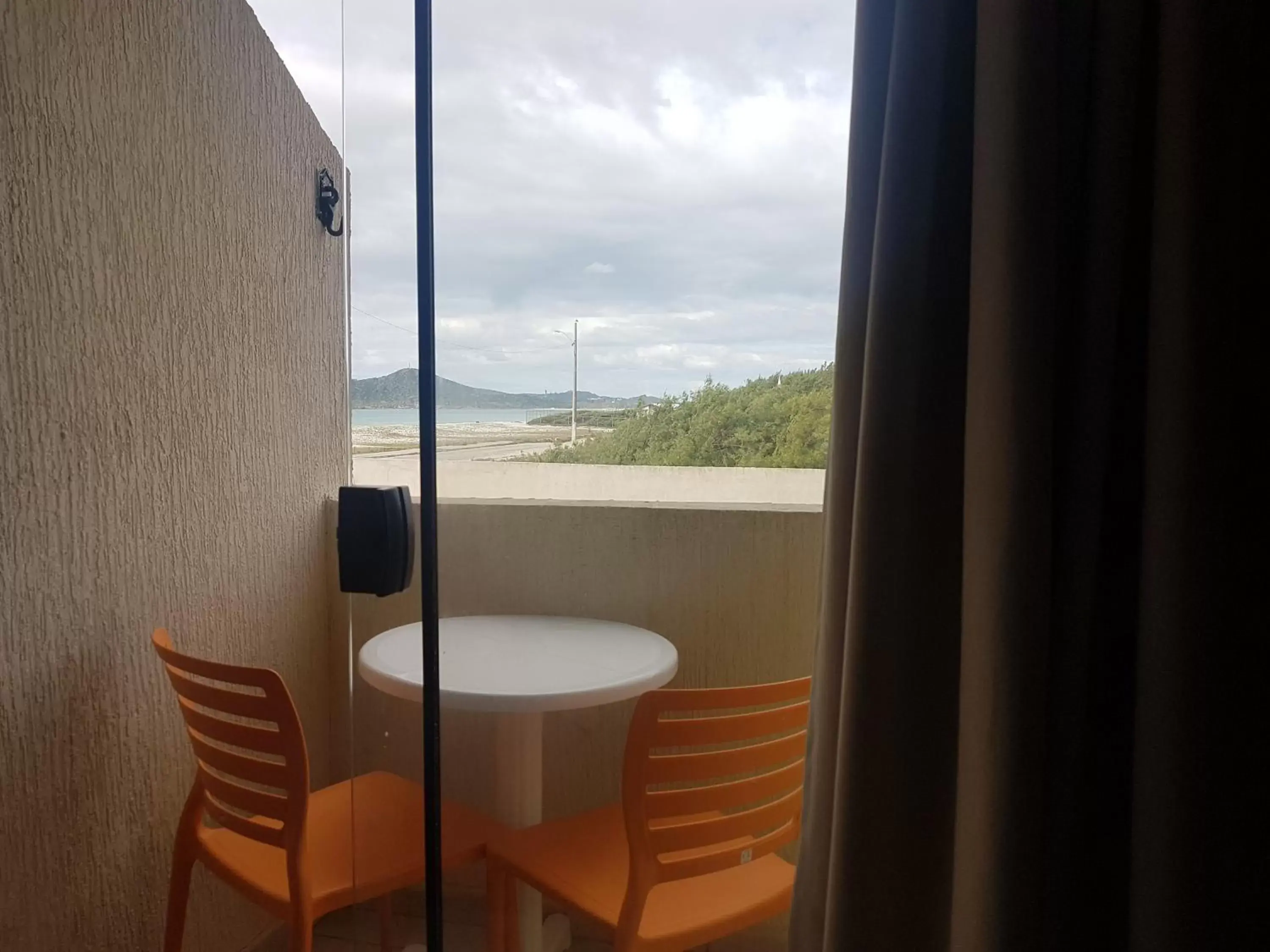 Balcony/Terrace, Mountain View in Pousada do Albatroz