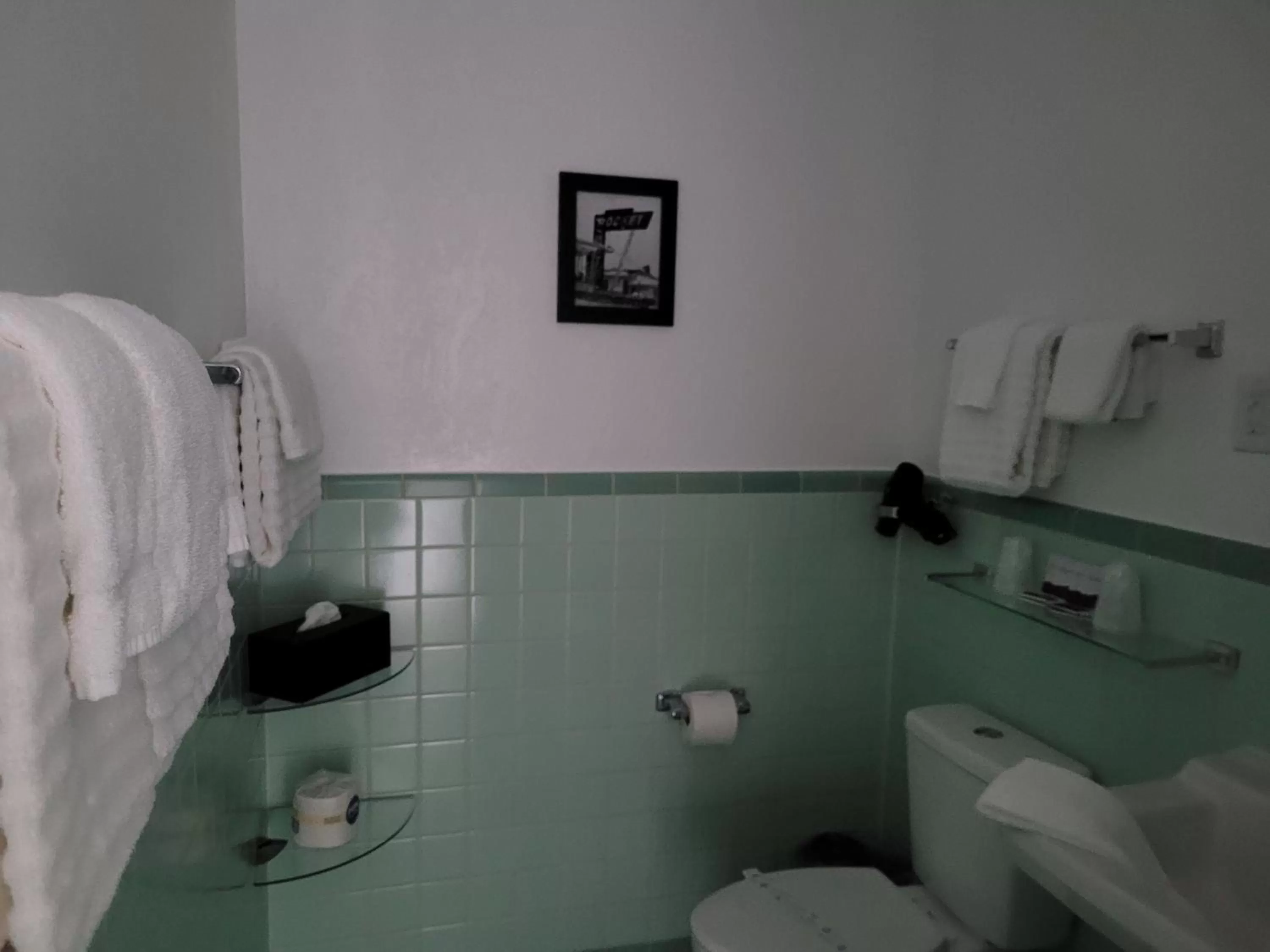 Bathroom in Rocket Motel