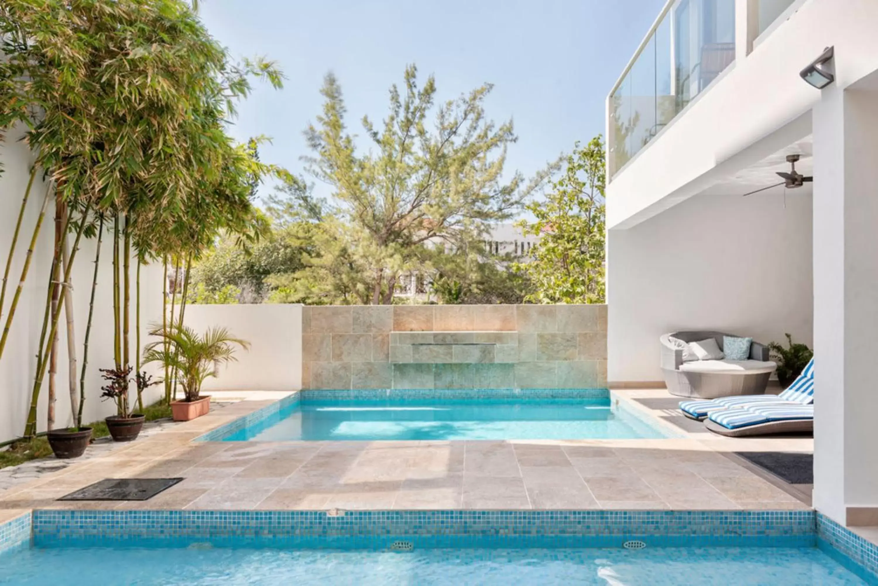 Swimming Pool in Vela's Condos Ocean Front