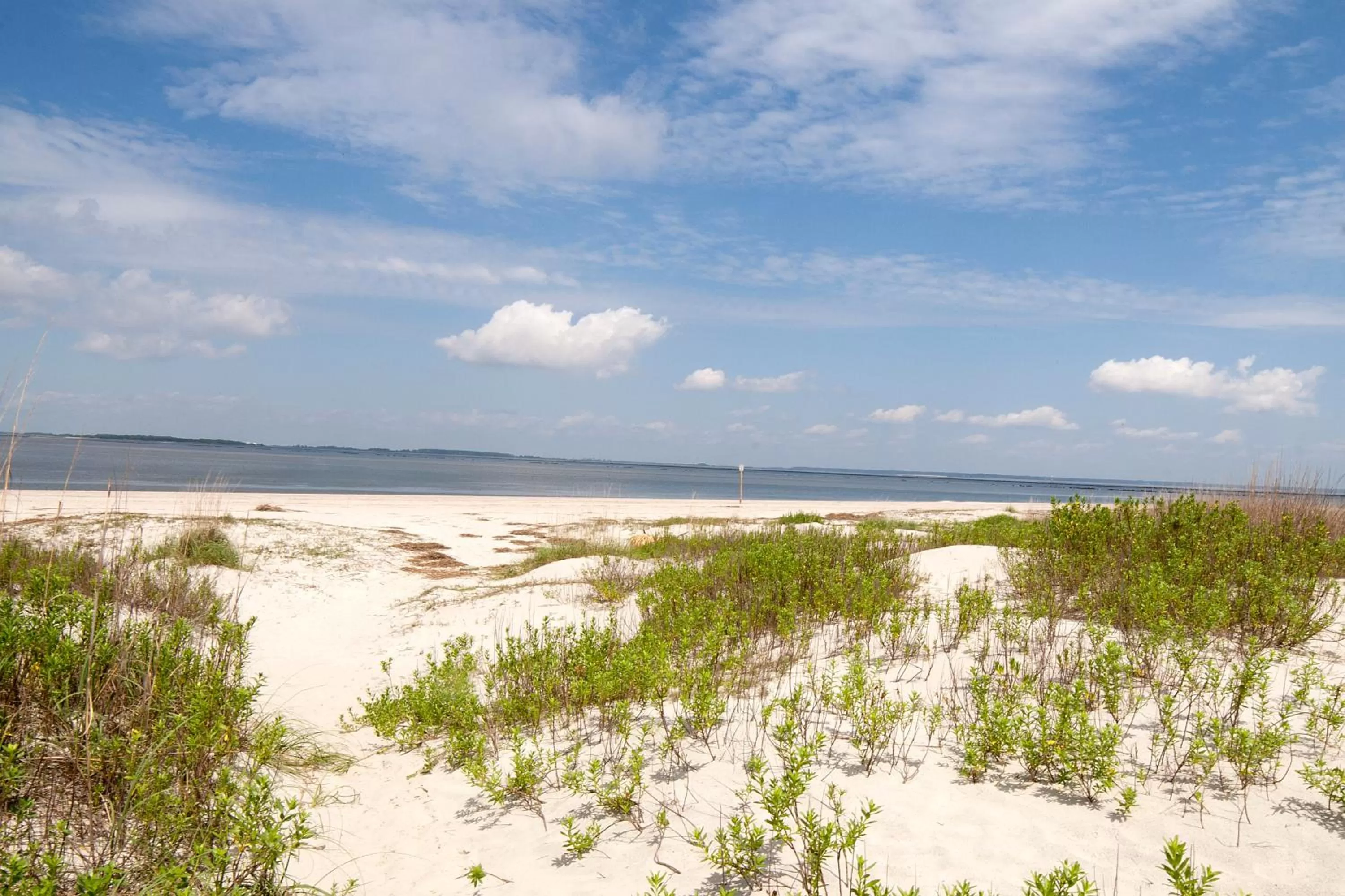 Beach in DeSoto Beach Hotel