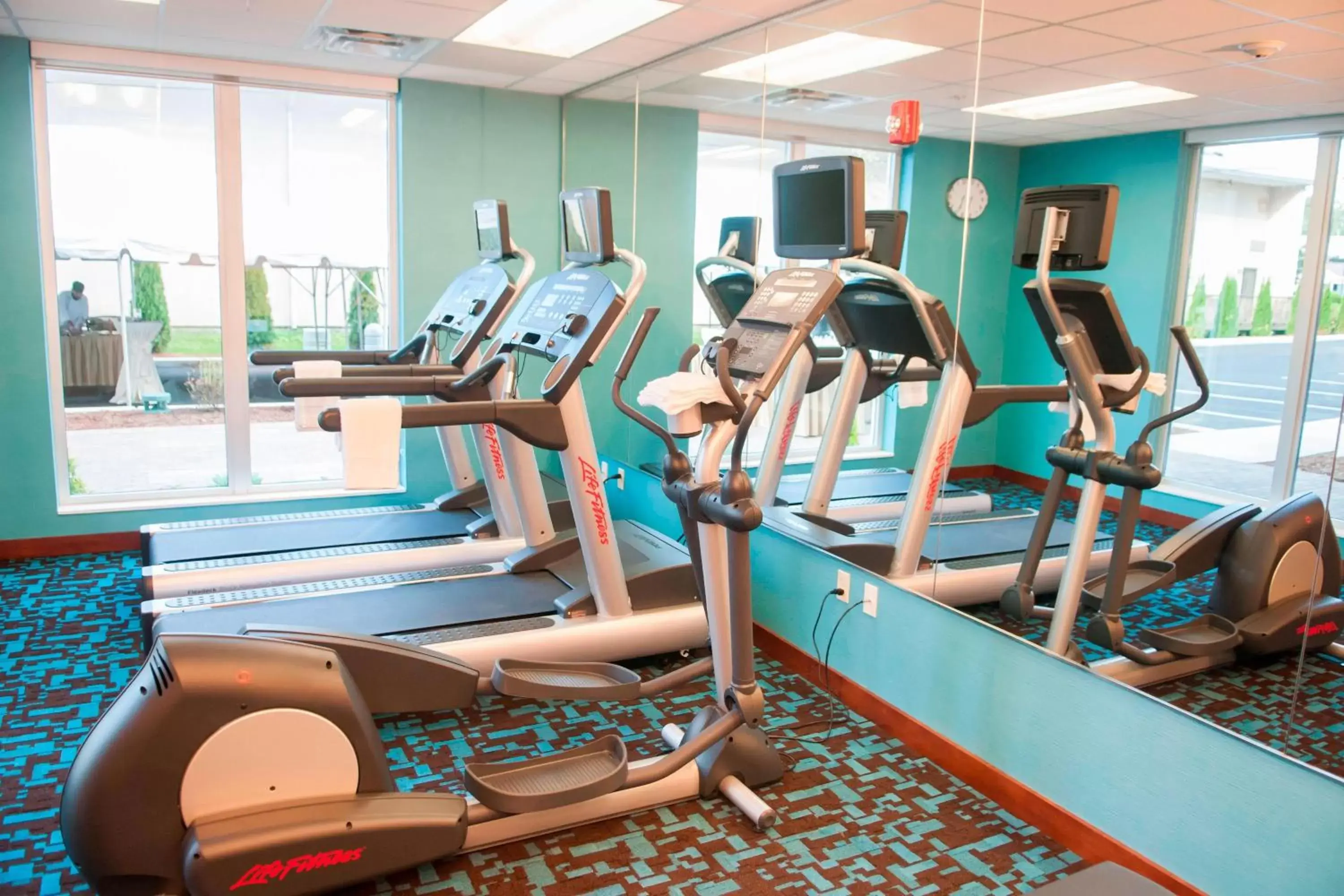 Fitness centre/facilities, Fitness Center/Facilities in Fairfield Inn & Suites by Marriott Springfield Northampton/Amherst