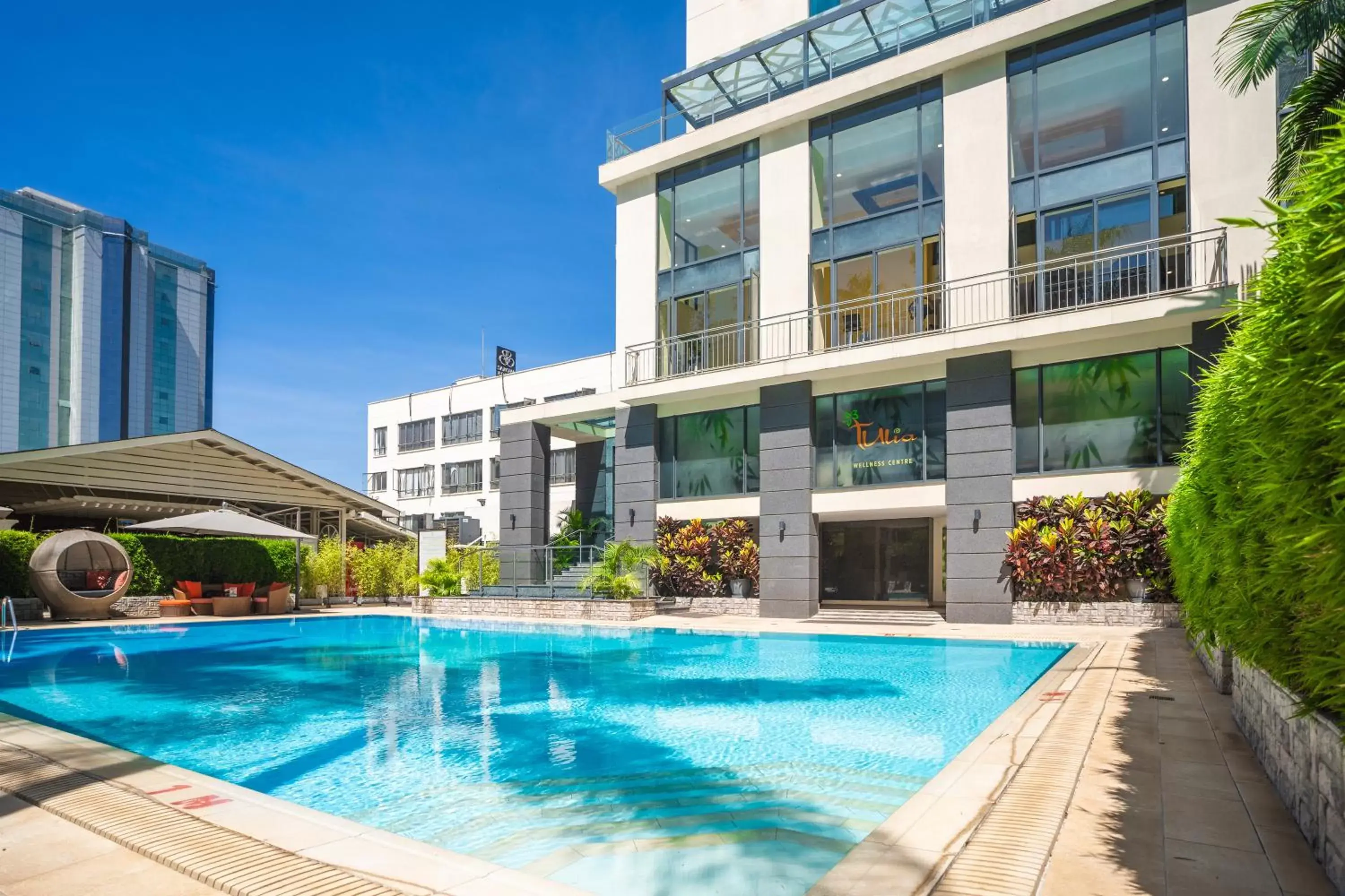 Property building, Swimming Pool in Sarova Panafric Hotel