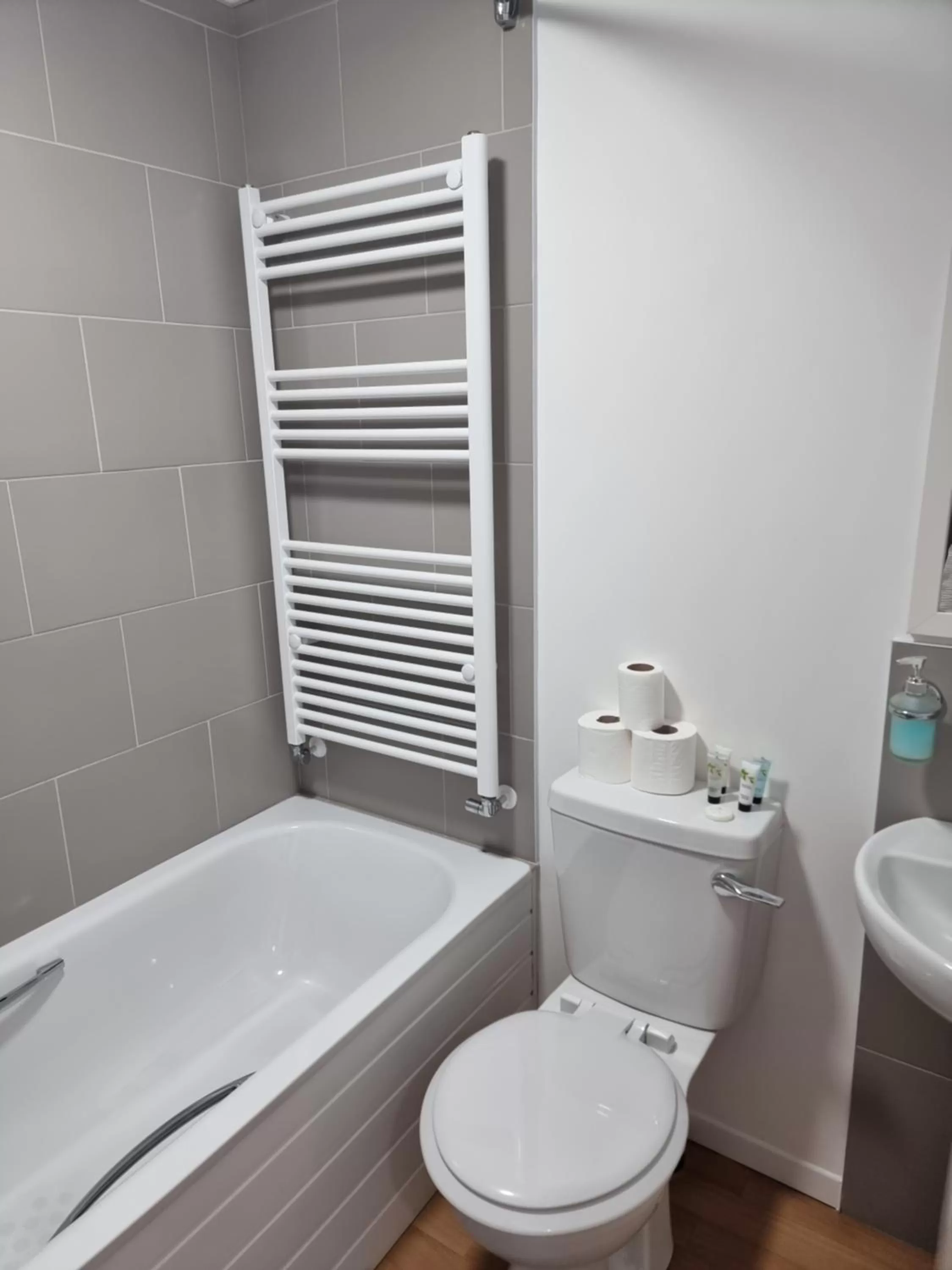 Bathroom in Langley House Hotel