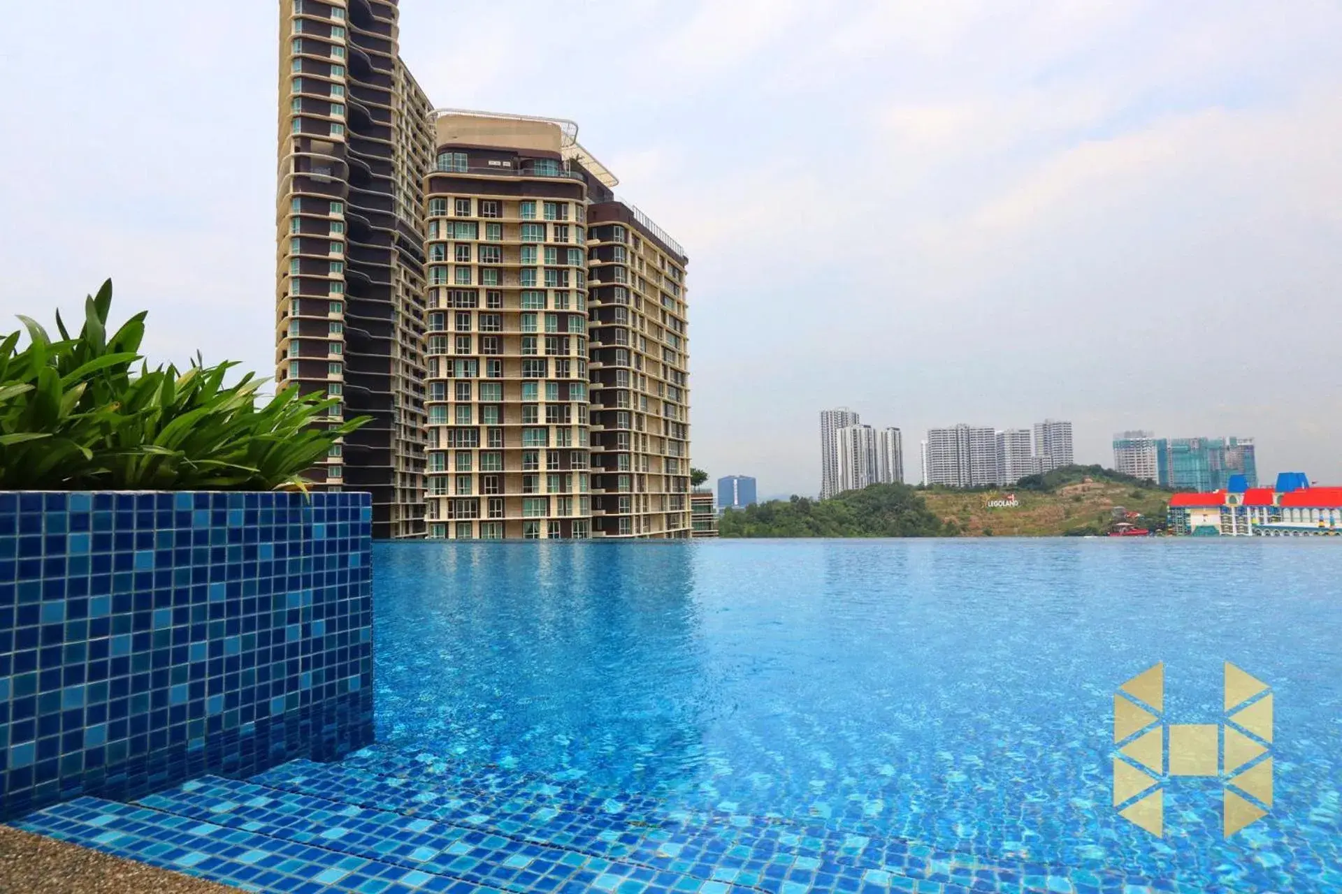 Swimming Pool in D pristine Family Suite By Holi