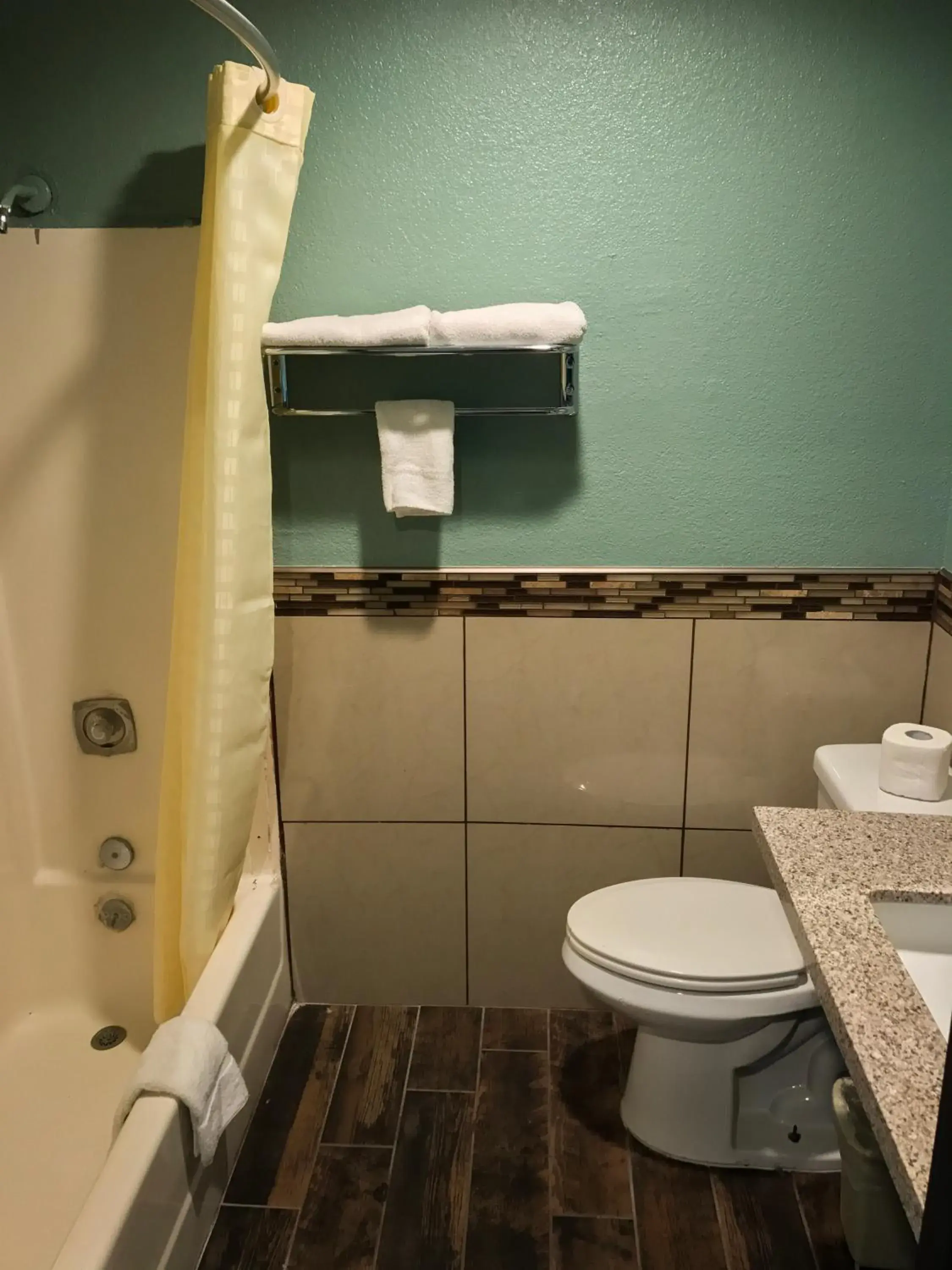 Bathroom in Highland Park Motel
