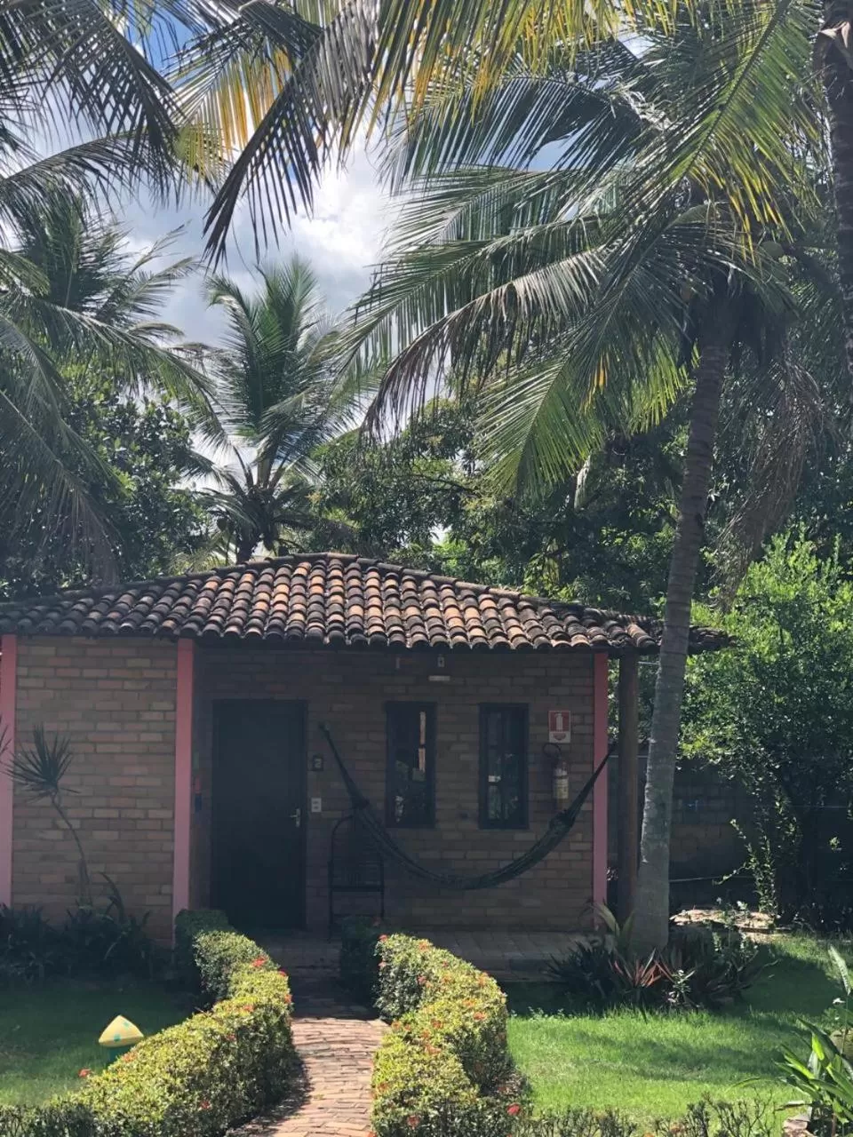 View (from property/room), Property Building in Pousada do Riacho