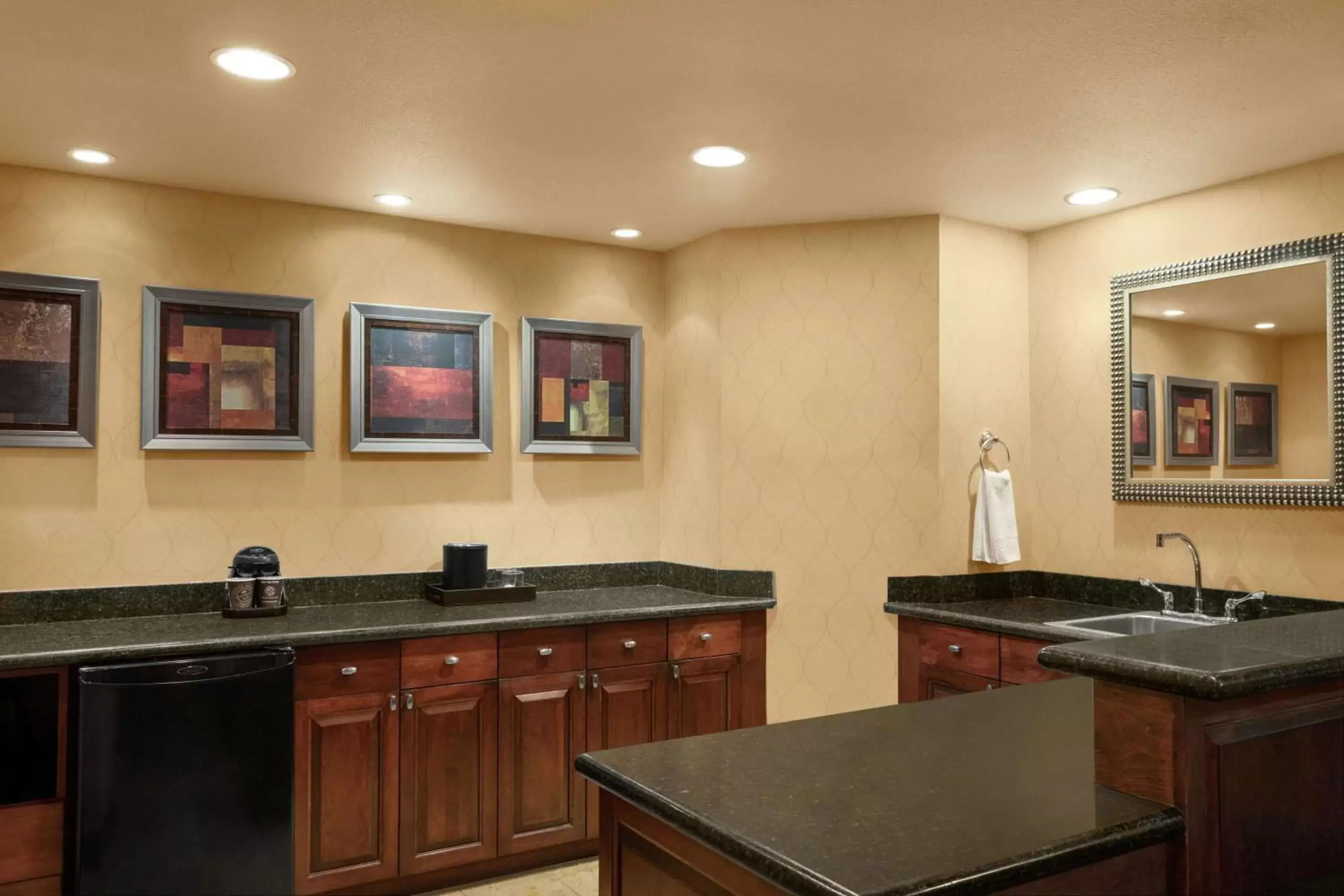 Kitchen or kitchenette in Embassy Suites Huntsville