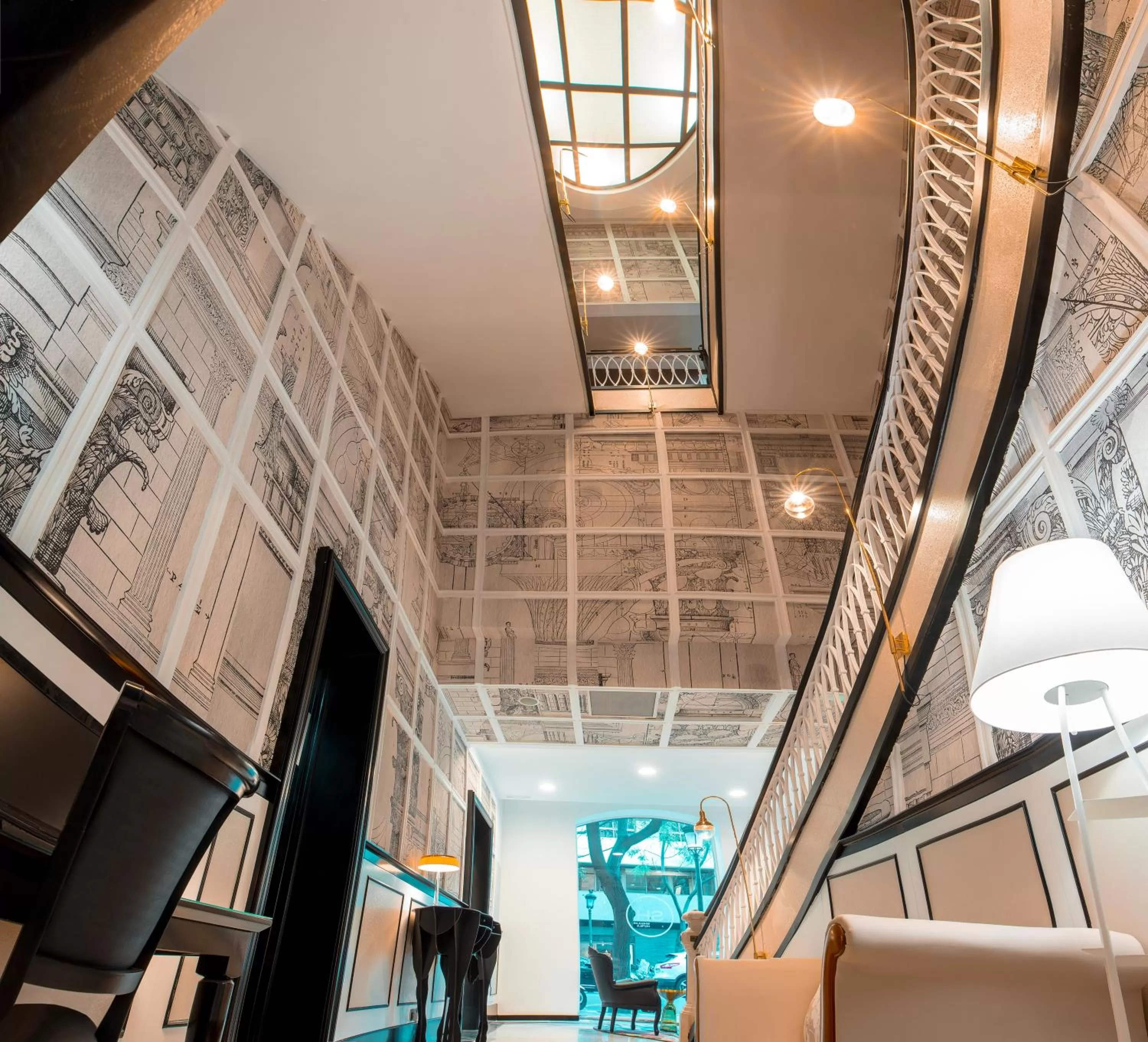 Decorative detail in SH Ingles Boutique Hotel