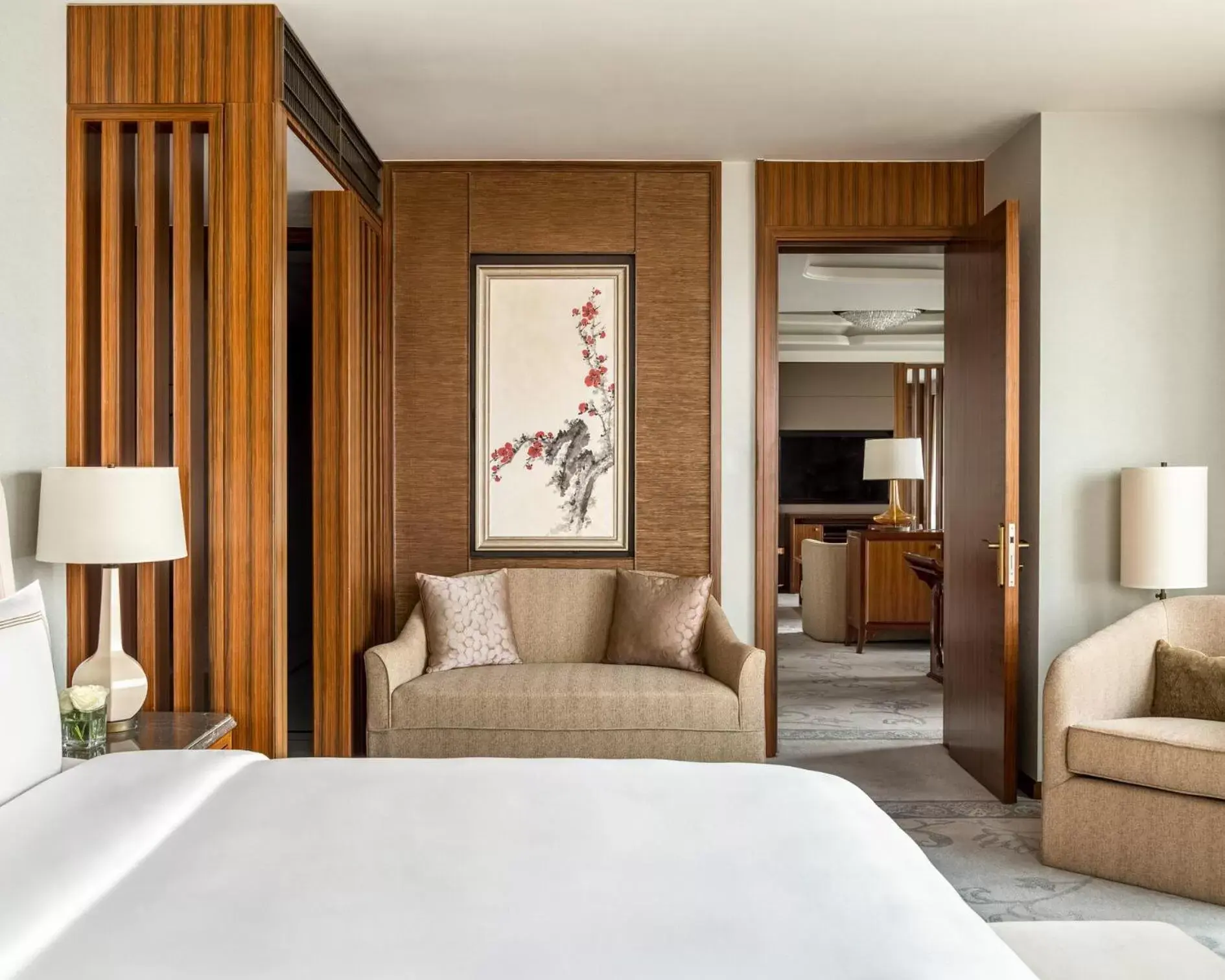 Bed in Shangri-La Qufu