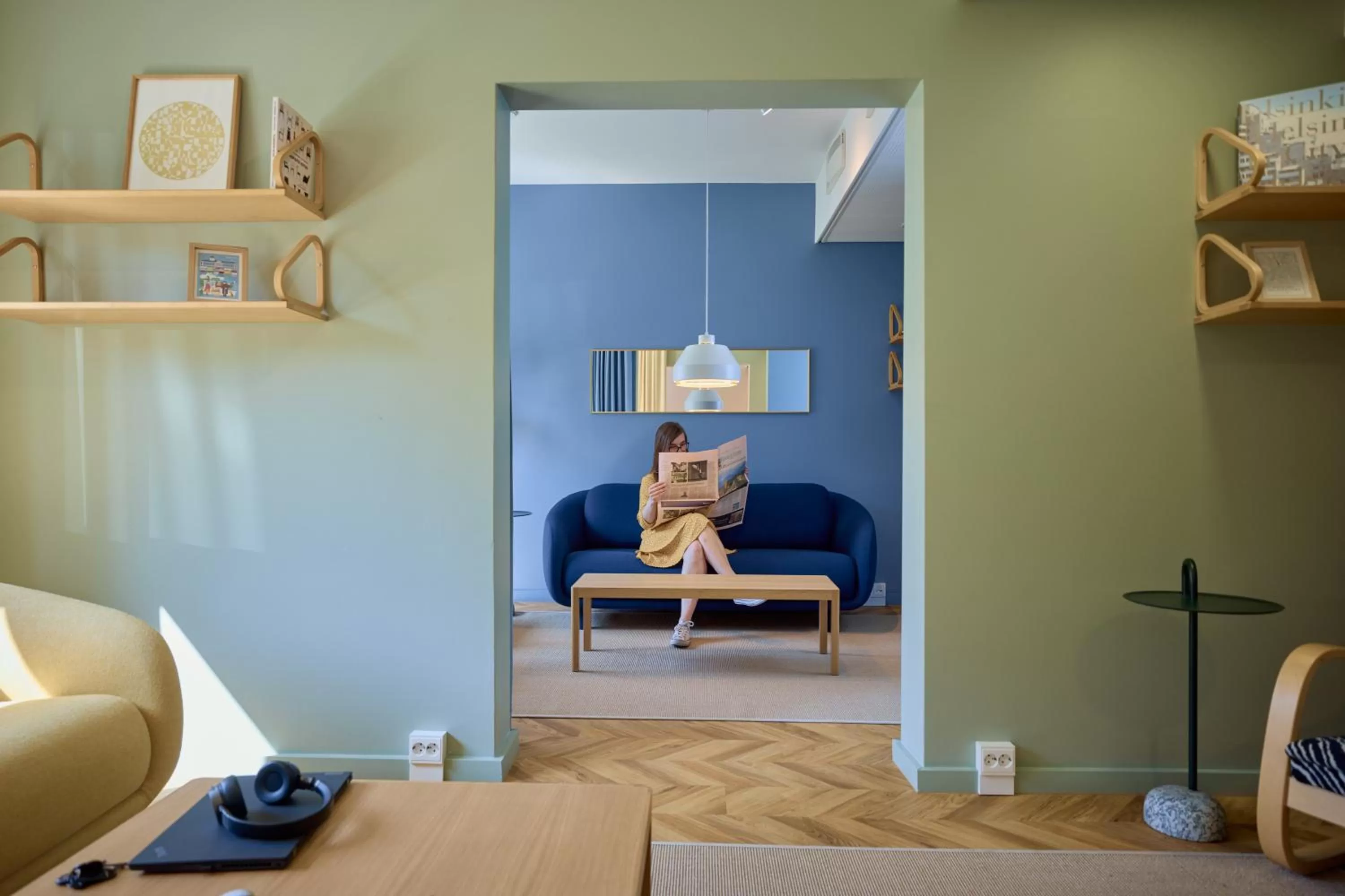 Lounge or bar in Töölö Towers