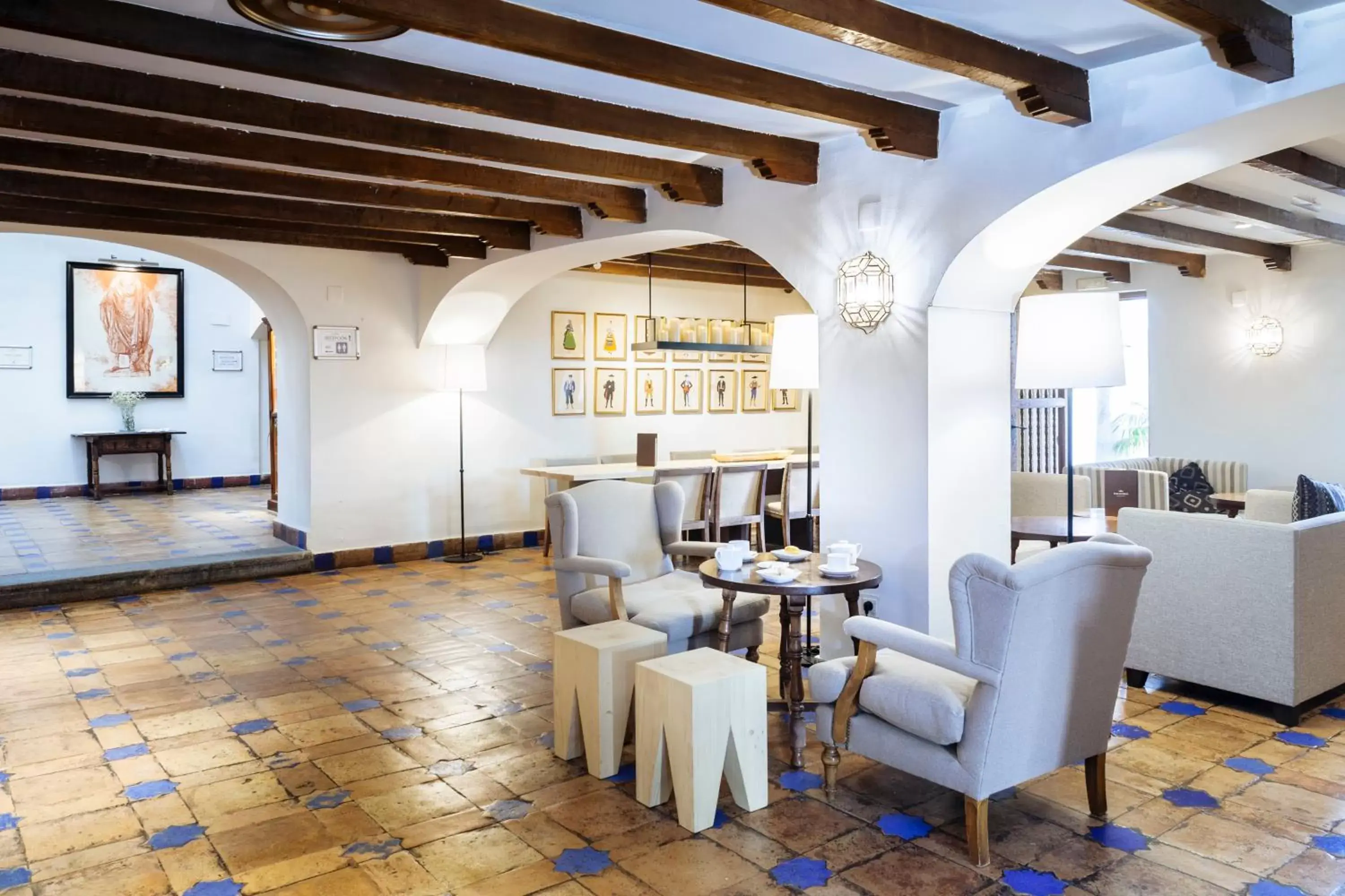 Living room in Parador de Mérida